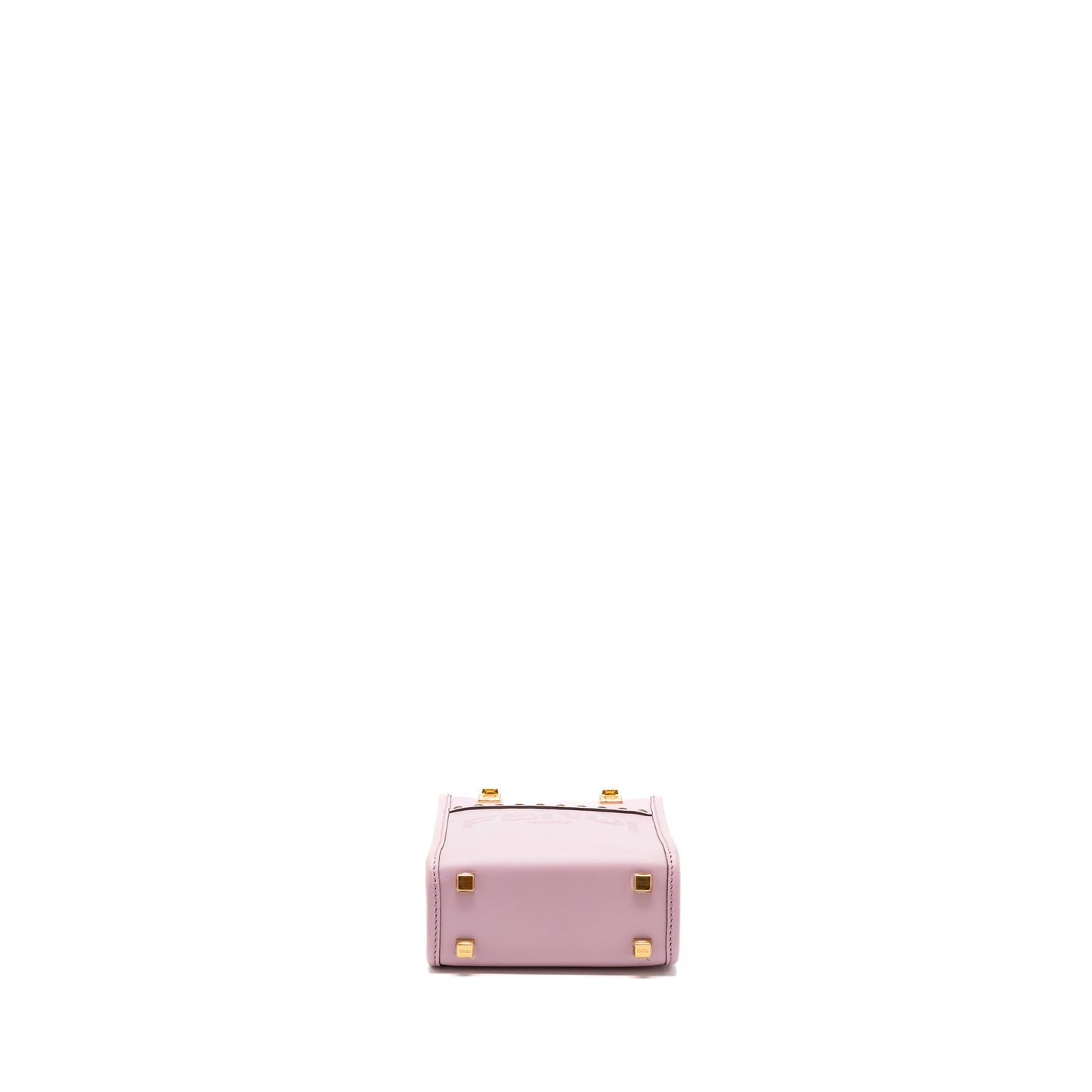 Fendi Mini Sunshine shopper Purse leather pink