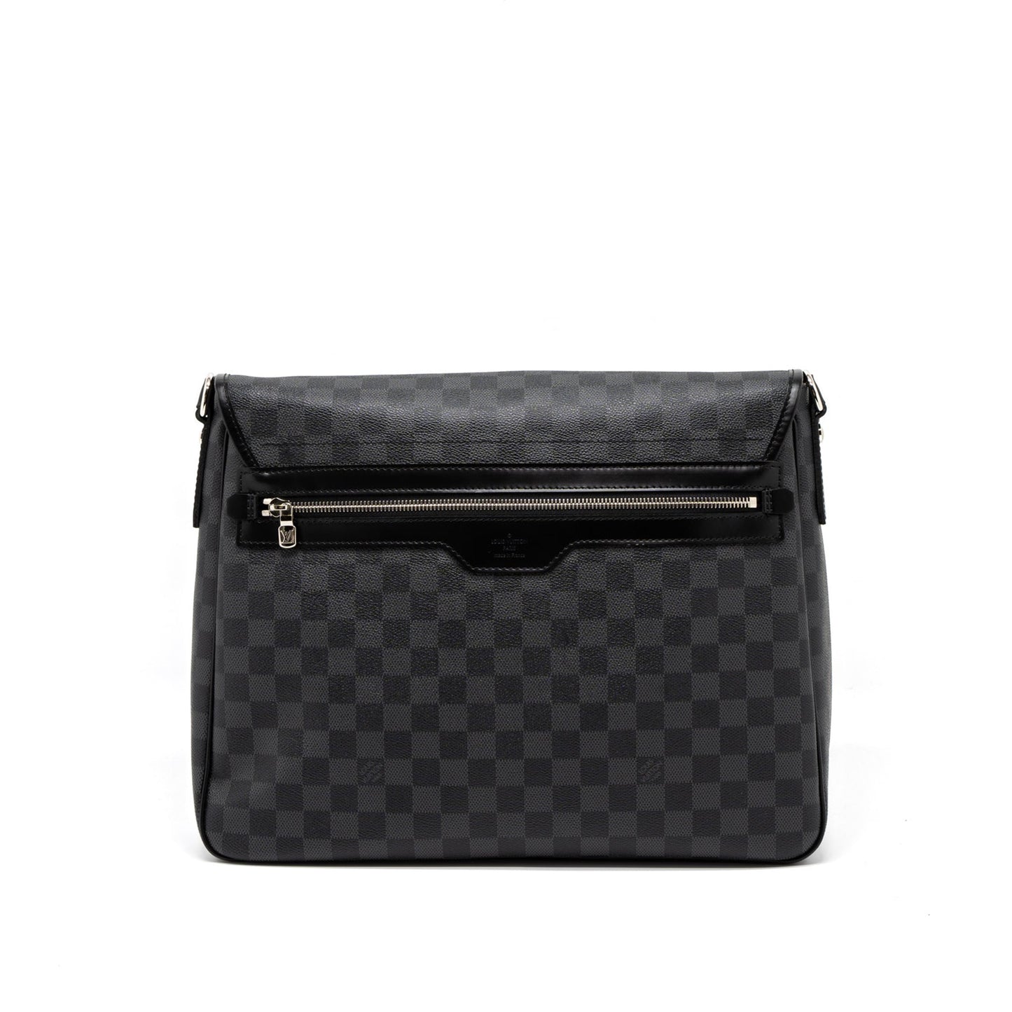 Louis Vuitton Large Messenger Purse Damier Graphite Canvas