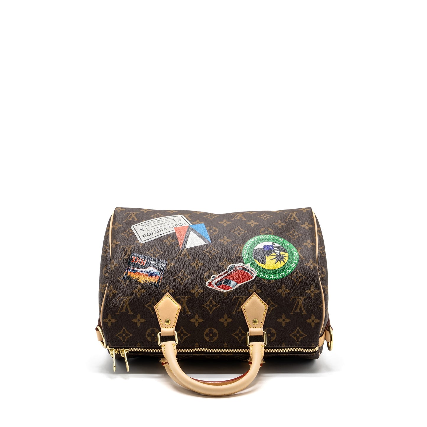 Louis Vuitton Speedy Bandouliere 30 My World Tour Monogram Canvas
