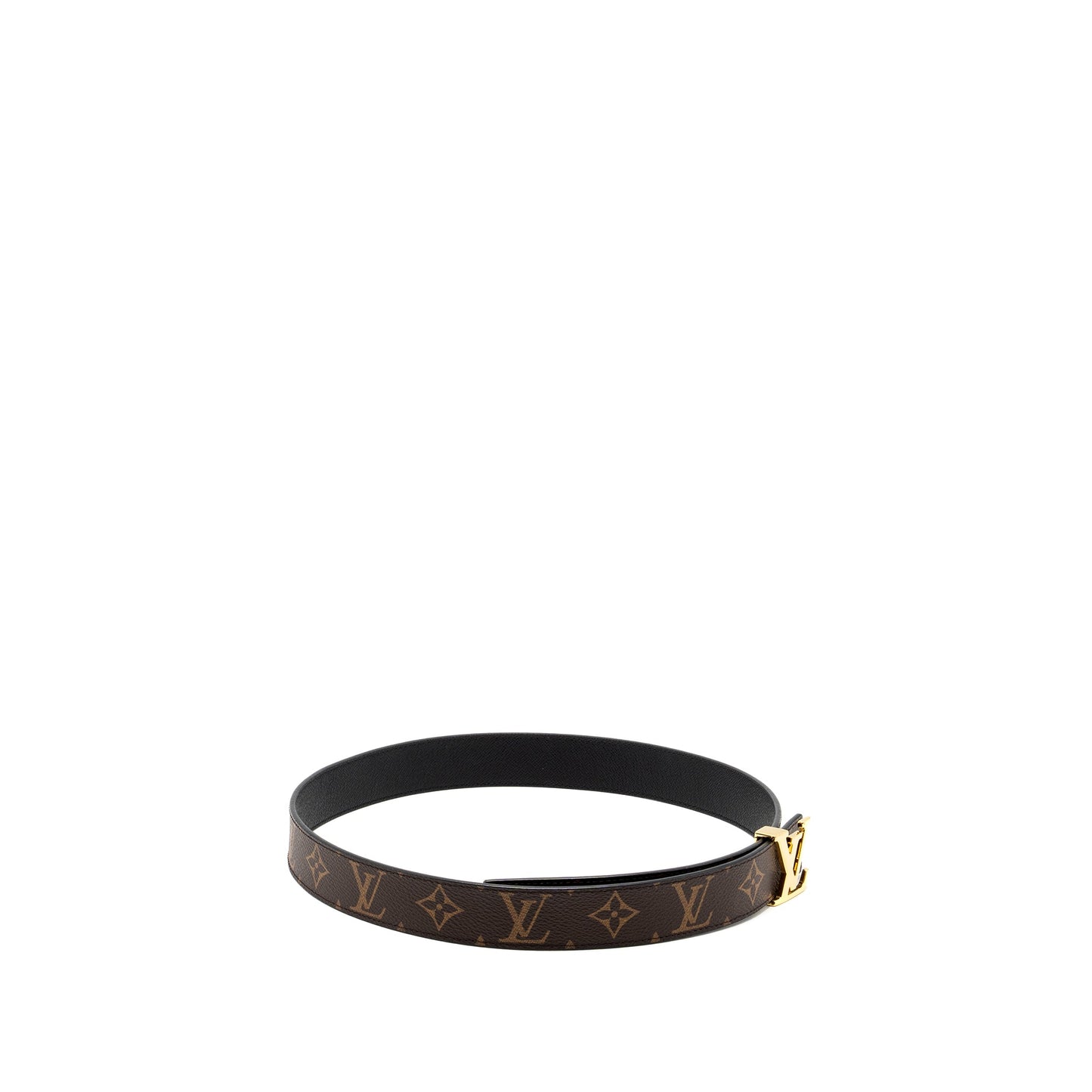 Louis Vuitton Size 80 Belt Monogram Canvas Black