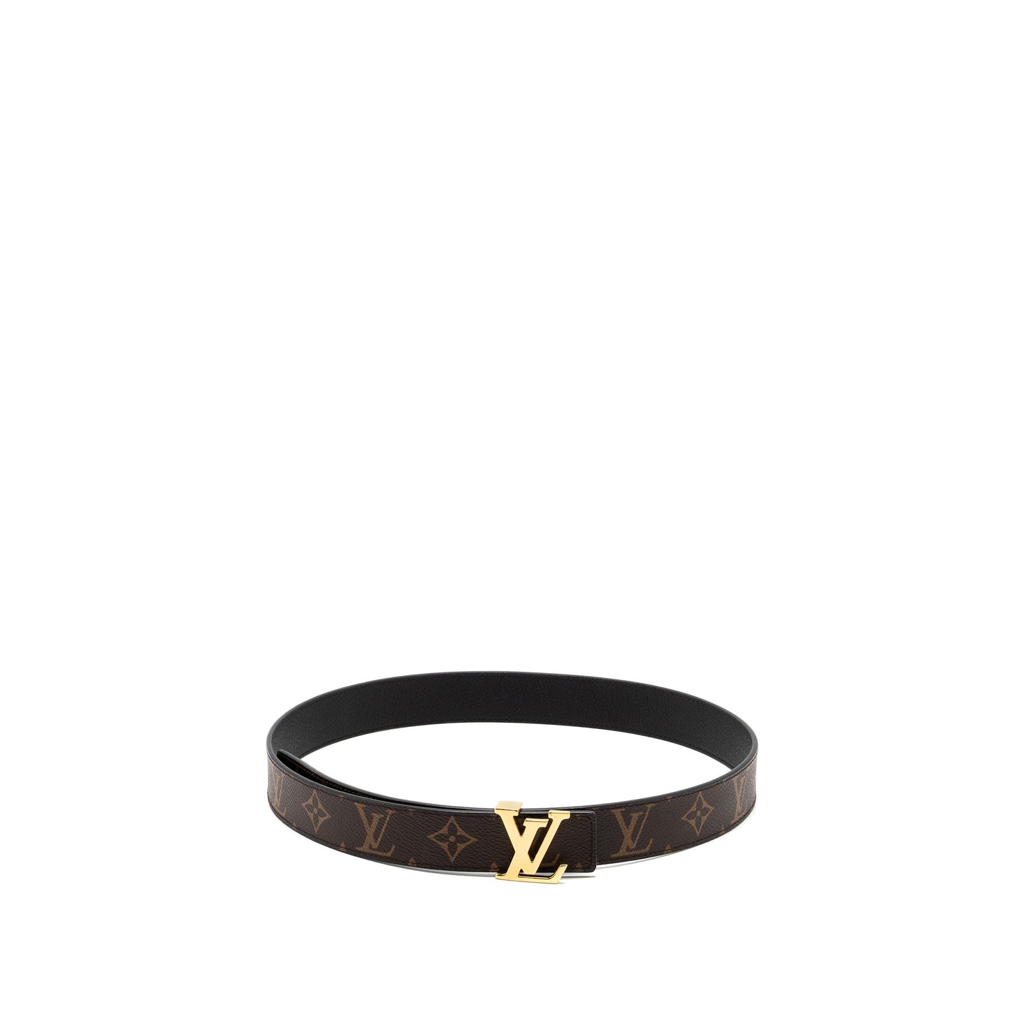 Louis Vuitton Size 80 Belt Monogram Canvas Black