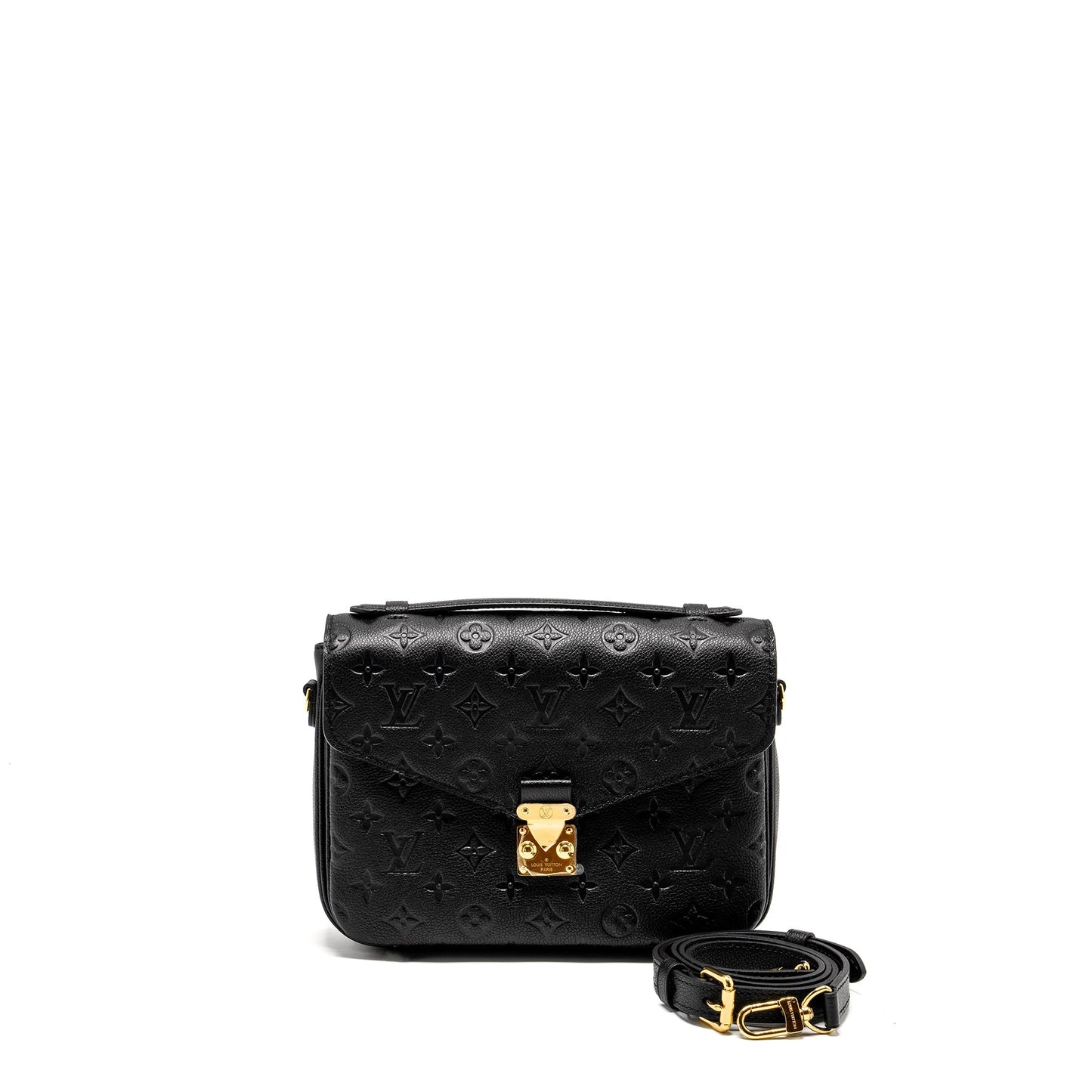 Louis Vuitton Pochette Metis Monogram Empreinte Black