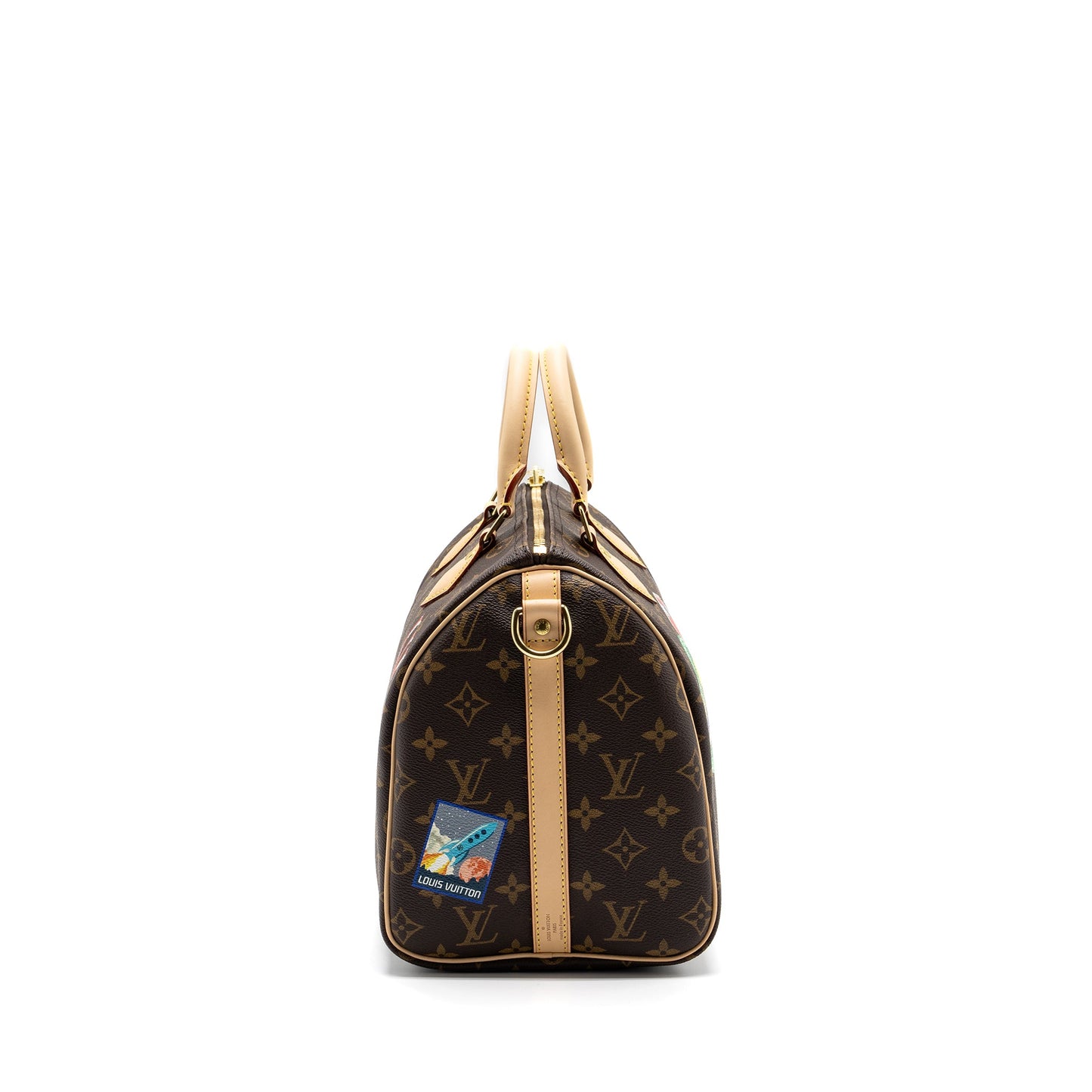 Louis Vuitton Speedy Bandouliere 30 My World Tour Monogram Canvas