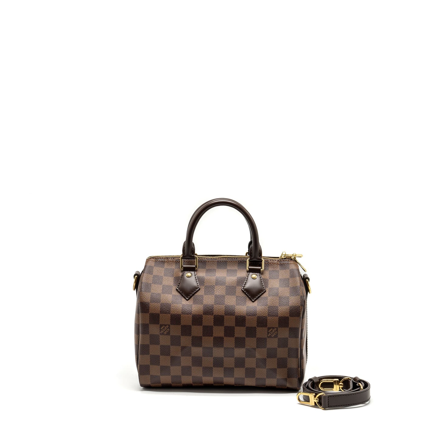Louis Vuitton speedy Bandouliere 25 Damier Ebene Canvas