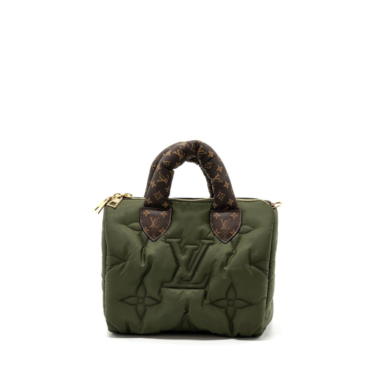 Louis Vuitton Pillow Speedy 25 Nylon Khaki Green/ Multicolour (New Version)