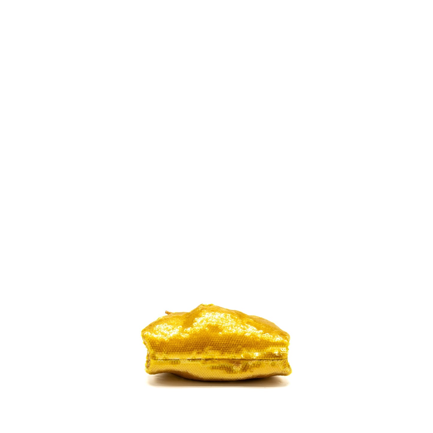 Bottega Veneta Mini Pouch Sequin Gold