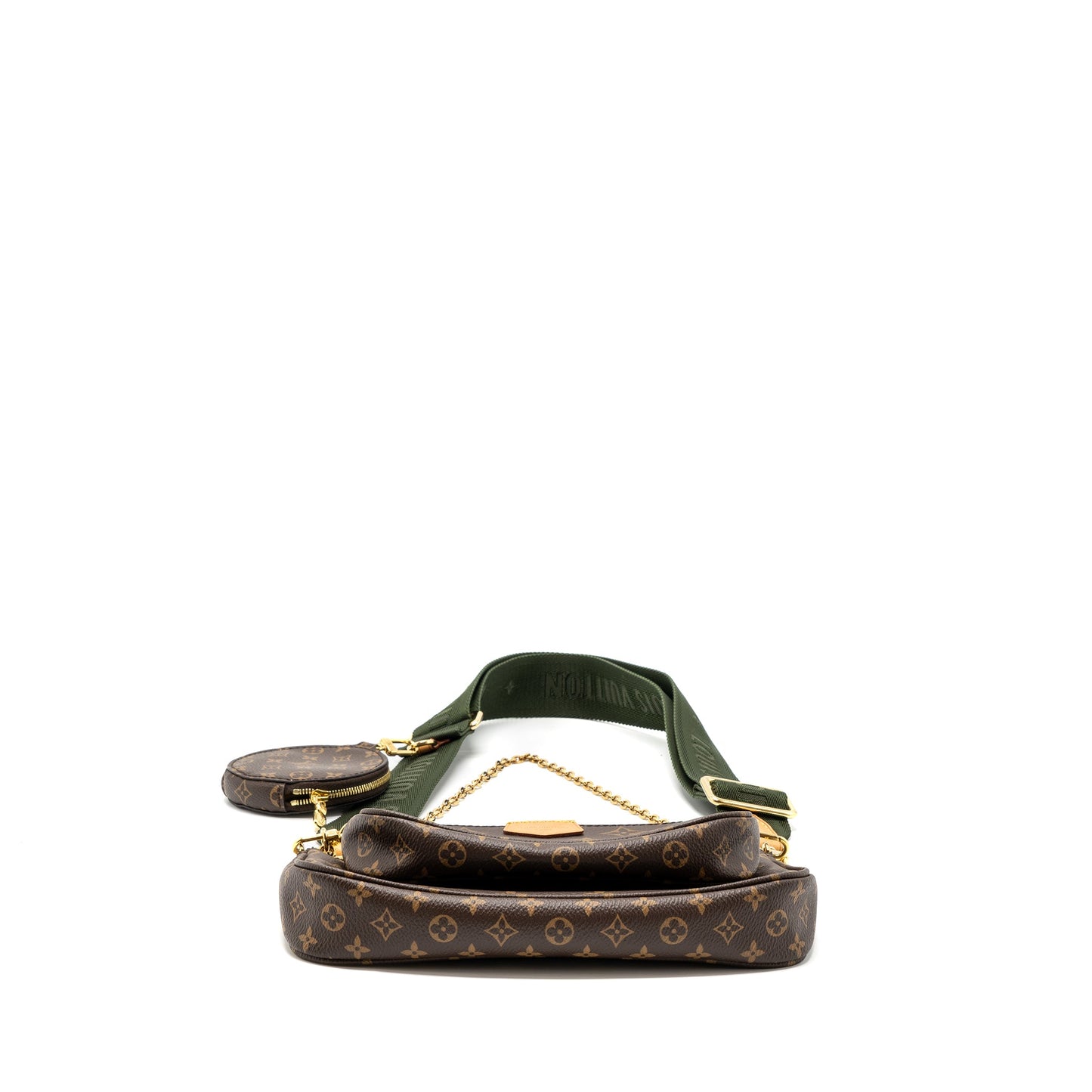 Louis Vuitton Multi Pochette Accessories Monogram Canvas Khaki