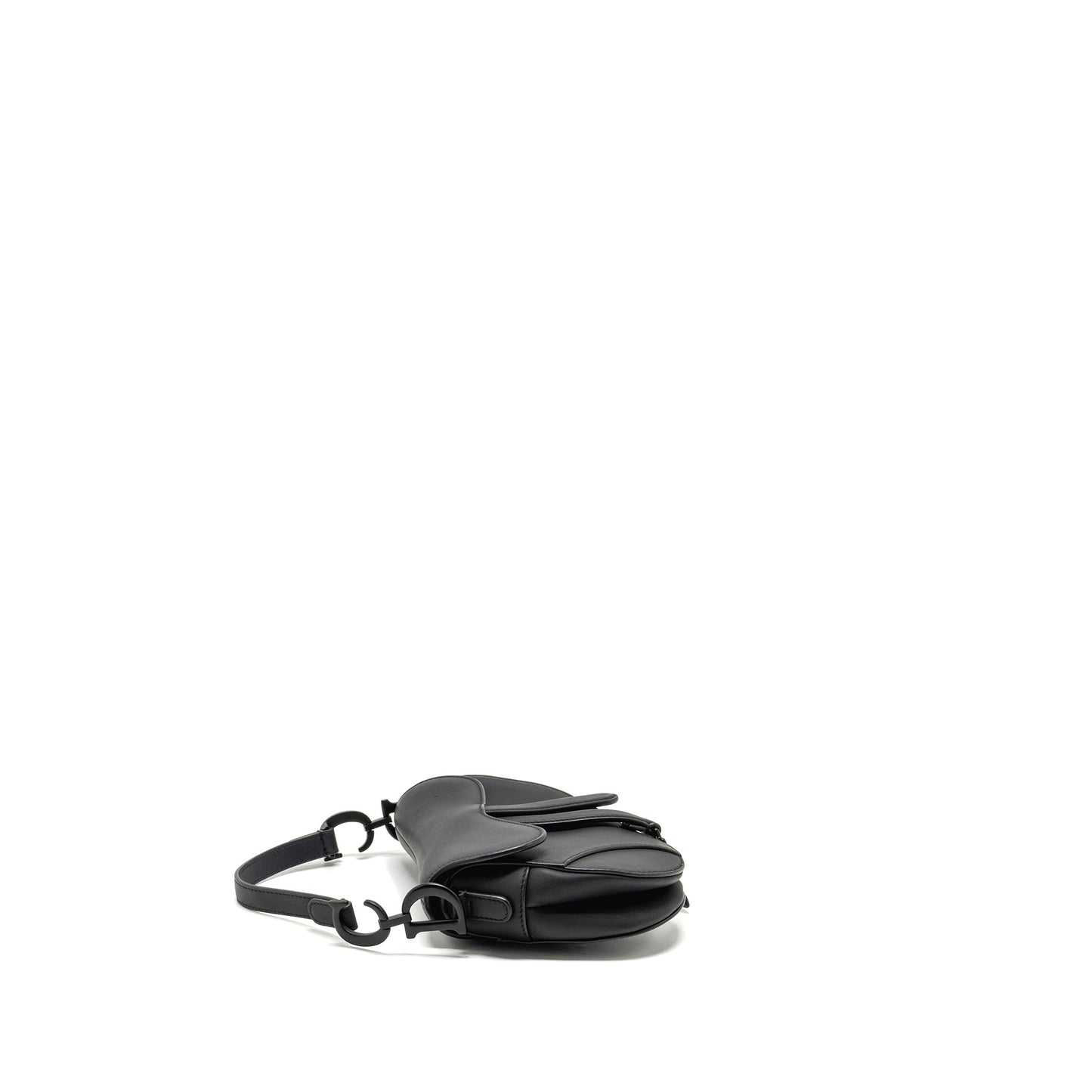Dior Mini Saddle Purse Calfskin So Black