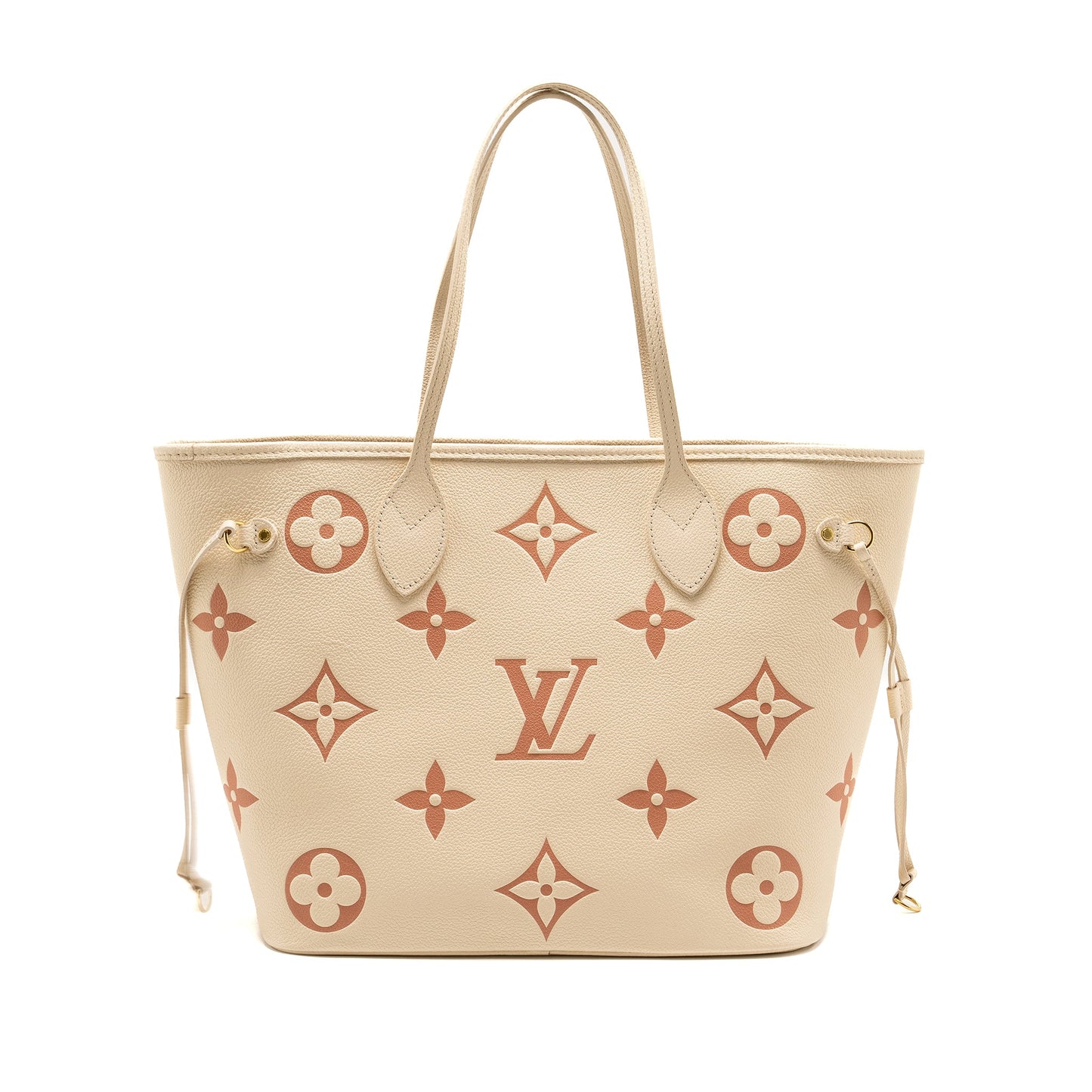 Louis Vuitton Neverfull Monogram Empreinte CrÃ¨me/Rose Trianon