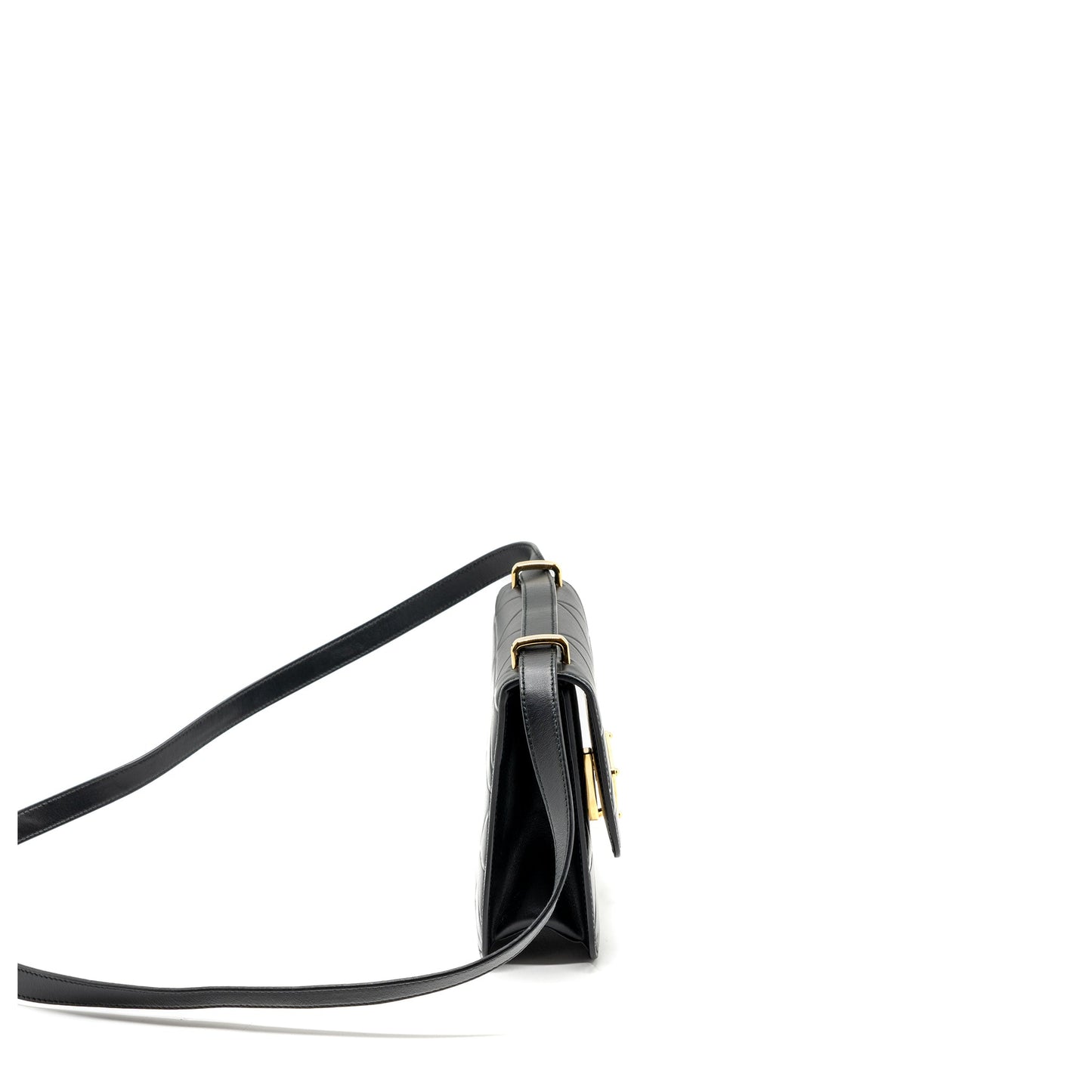 Prada Pattina in Pelle Calfskin Black