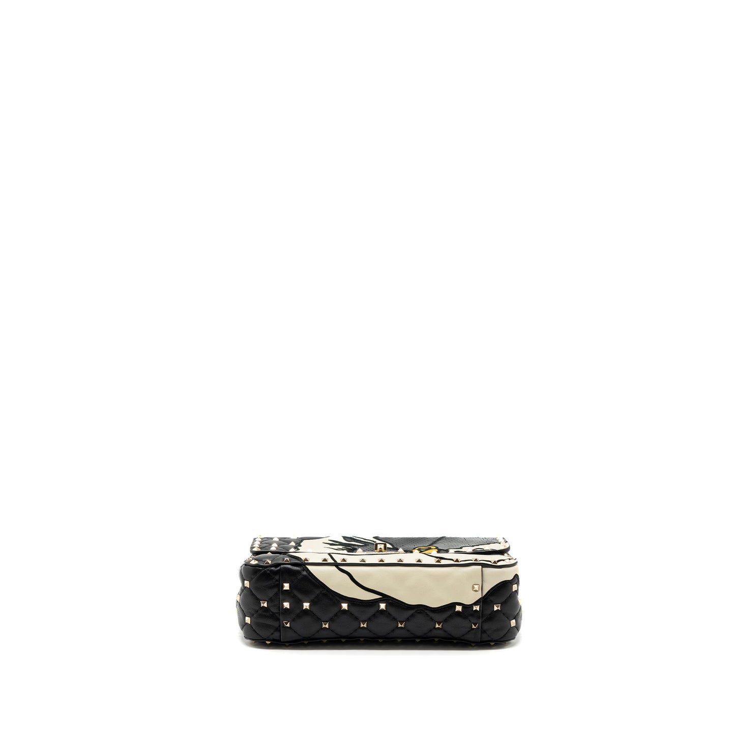 Valentino Garavani Rockstud Spike Mini Purse Leather/ Python Multicolour