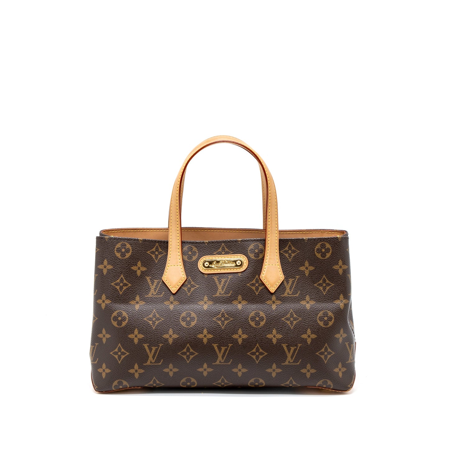 Louis Vuitton Wilshire Tote Purse Monogram Canvas