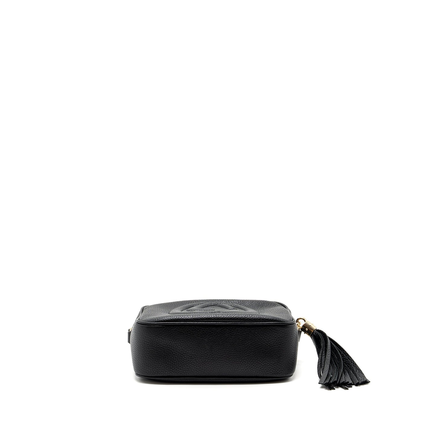Gucci soho disco camera Purse grained calfskin black