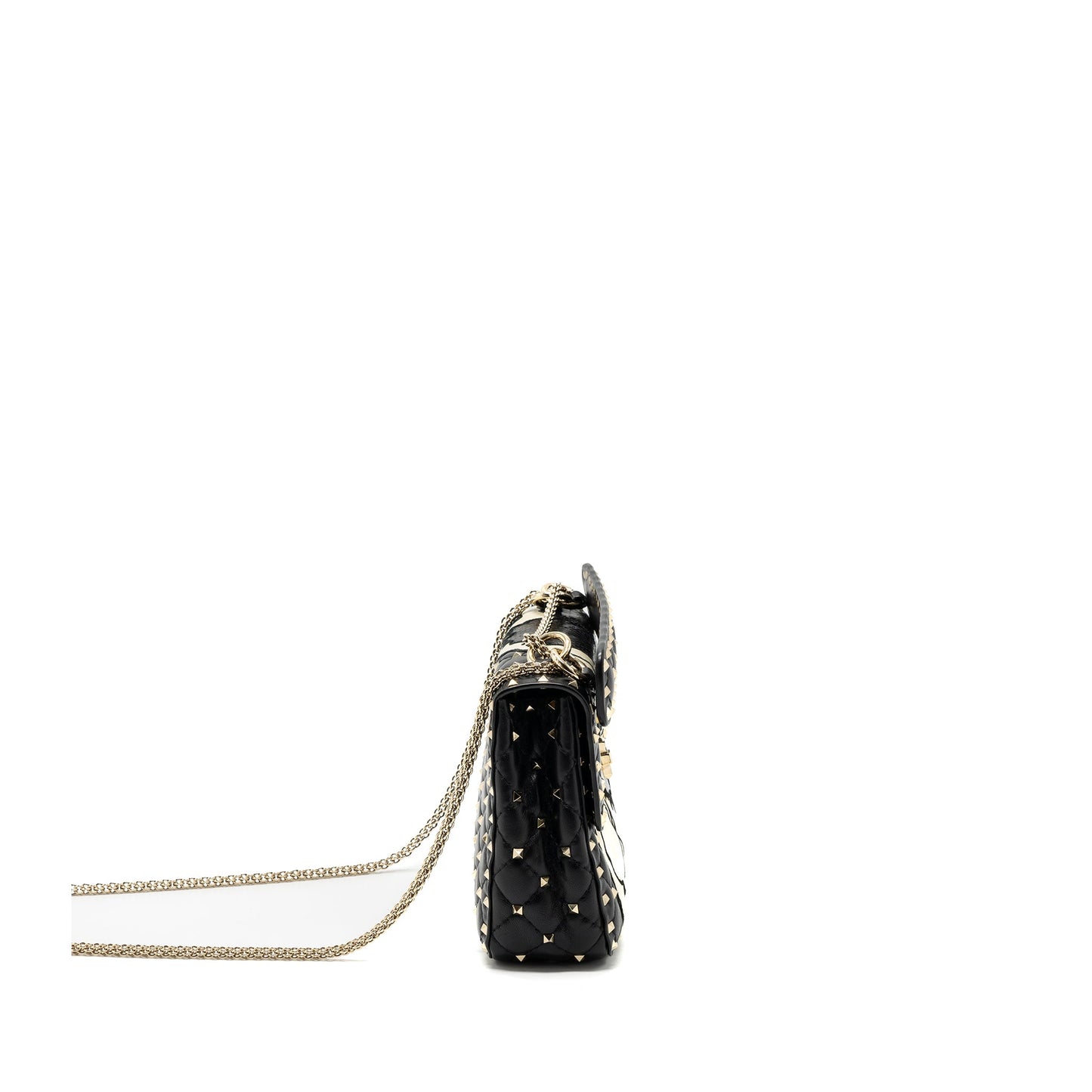 Valentino Garavani Rockstud Spike Mini Purse Leather/ Python Multicolour