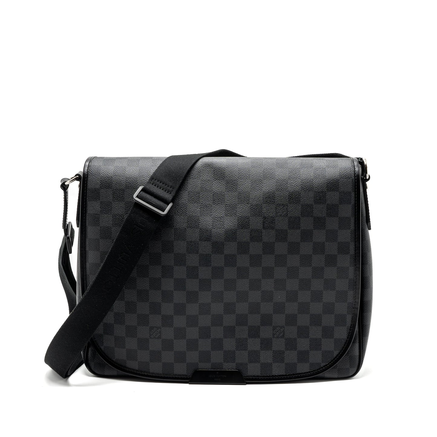 Louis Vuitton large messanger Purse damier graphite canvas