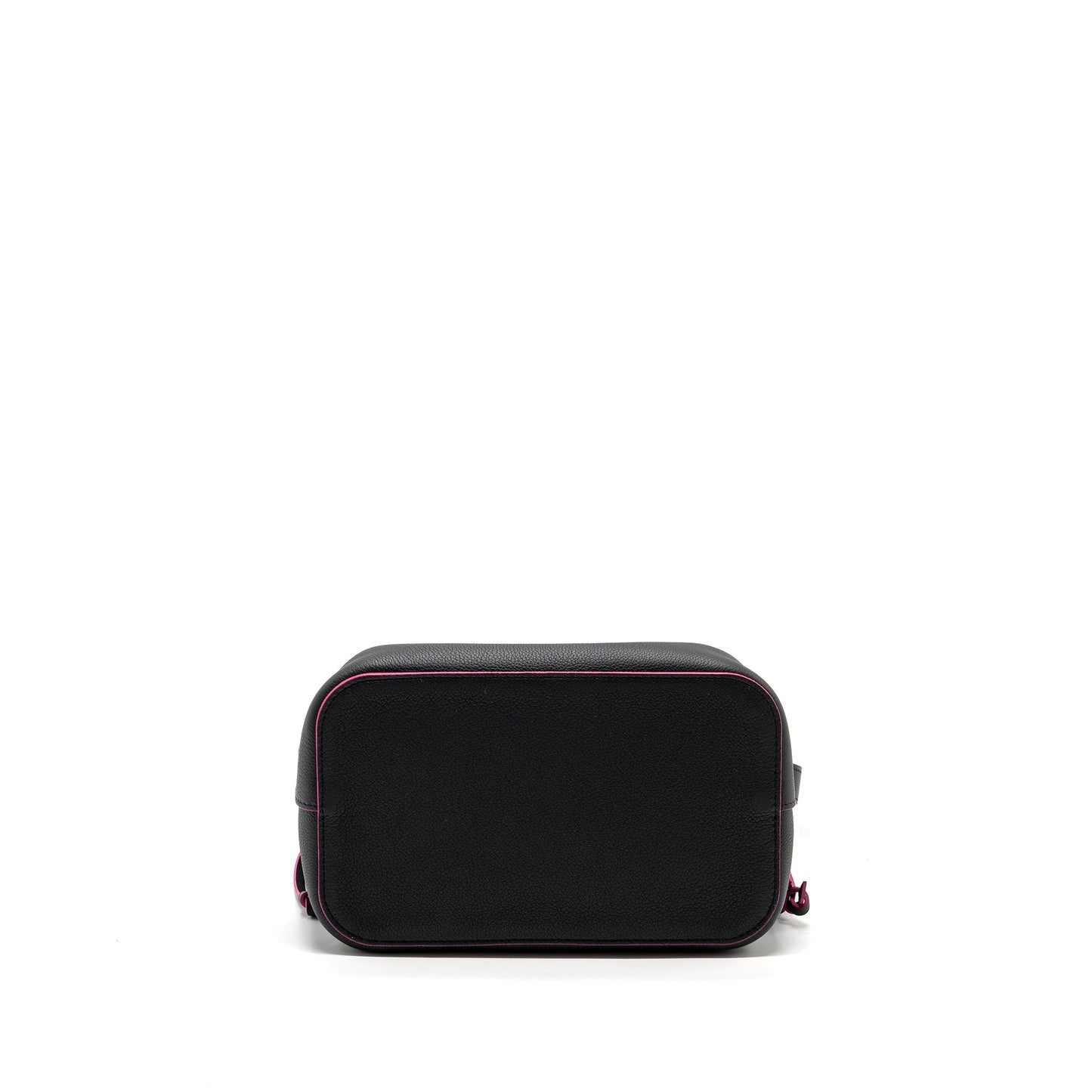 Louis Vuitton Lockme Bucket Purse Calfskin Black/Pink
