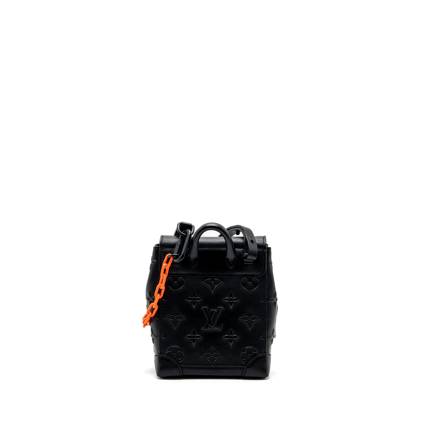 Louis Vuitton steamer calfskin black with black hardware(New Version)