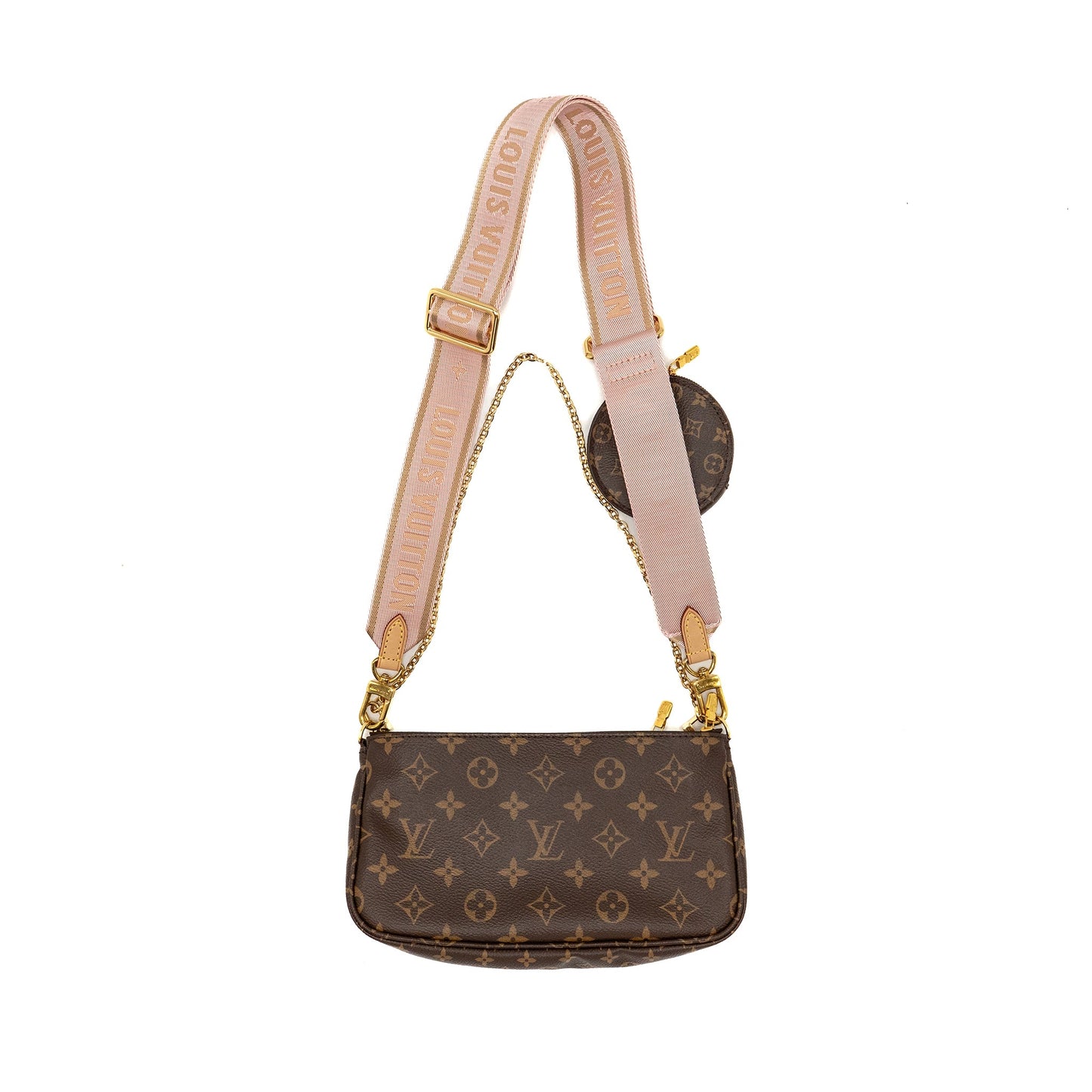 Louis Vuitton Multi Pochette Accessories Monogram Canvas Strap