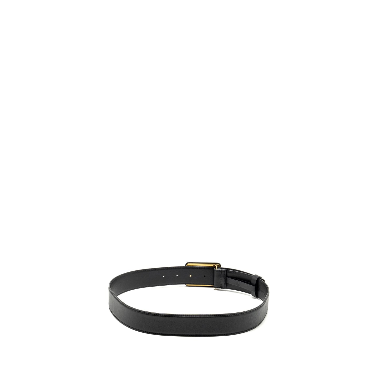 Dior size 80 30 Montaigne belt leather belt black