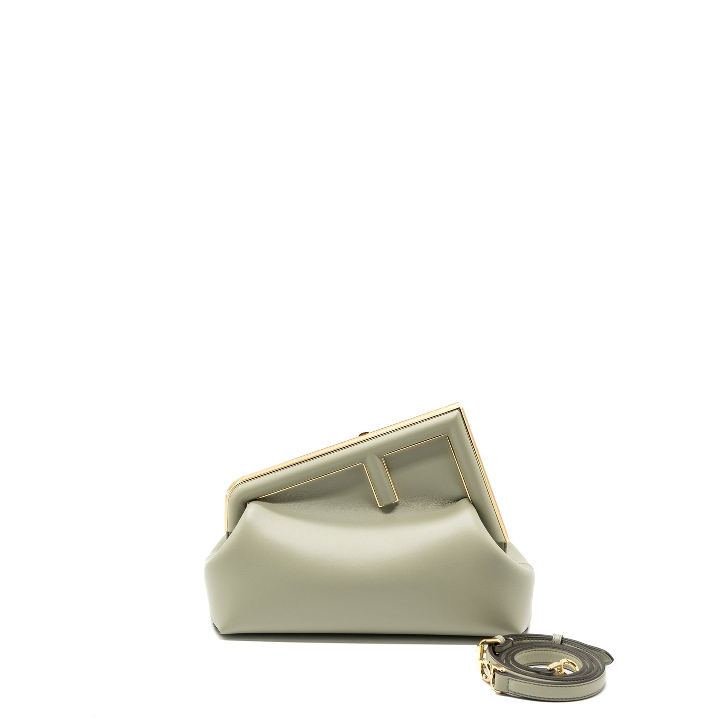Fendi Fendi First Midi Nappa Light Green