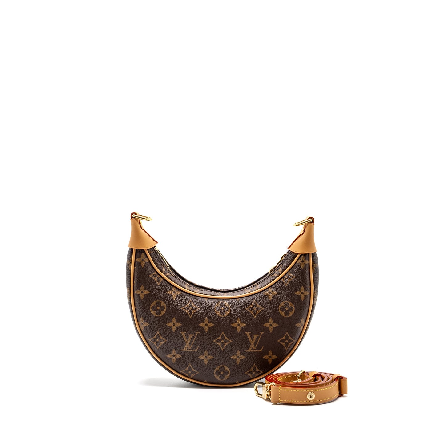 Louis Vuitton half-moon loop baguette monogram canvas
