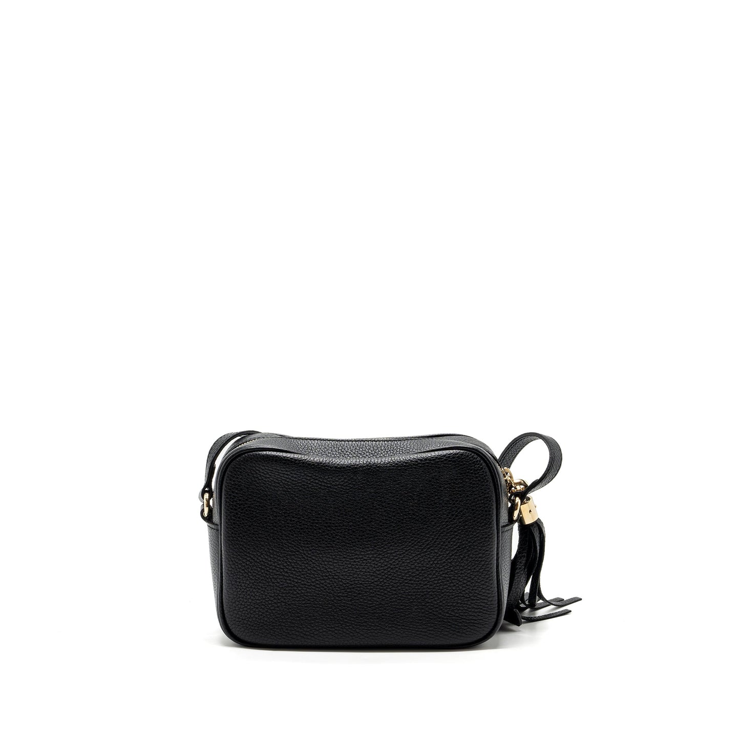 Gucci soho disco camera Purse grained calfskin black