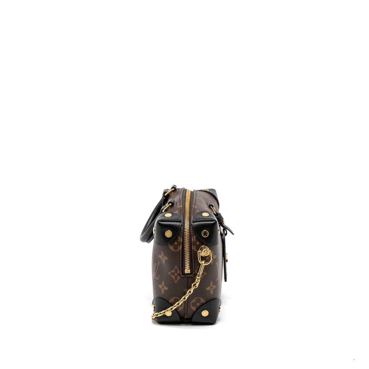 Louis Vuitton Petite Malle Souple Monogram Canvas Black (New Version)