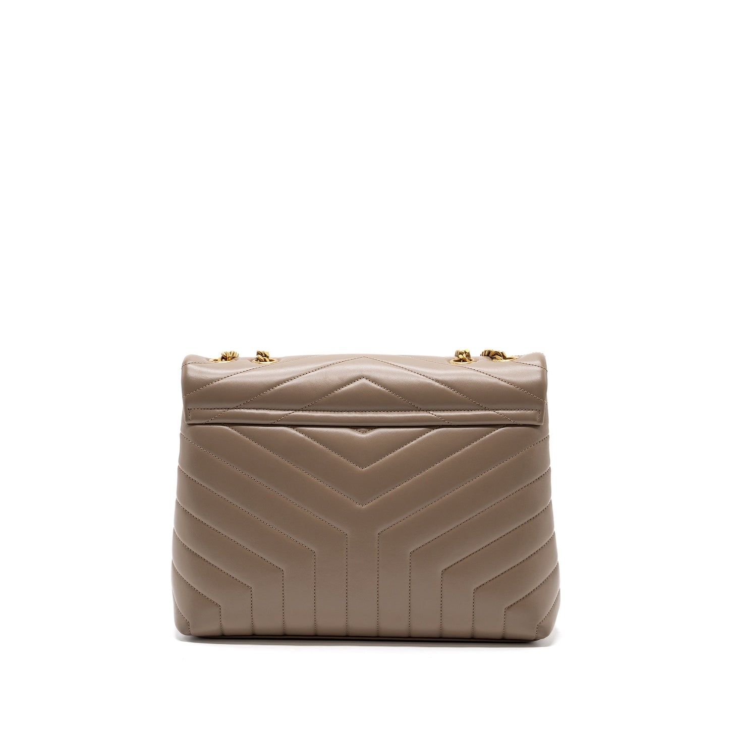 Saint Laurent Medium Loulou Mini Purse Beige