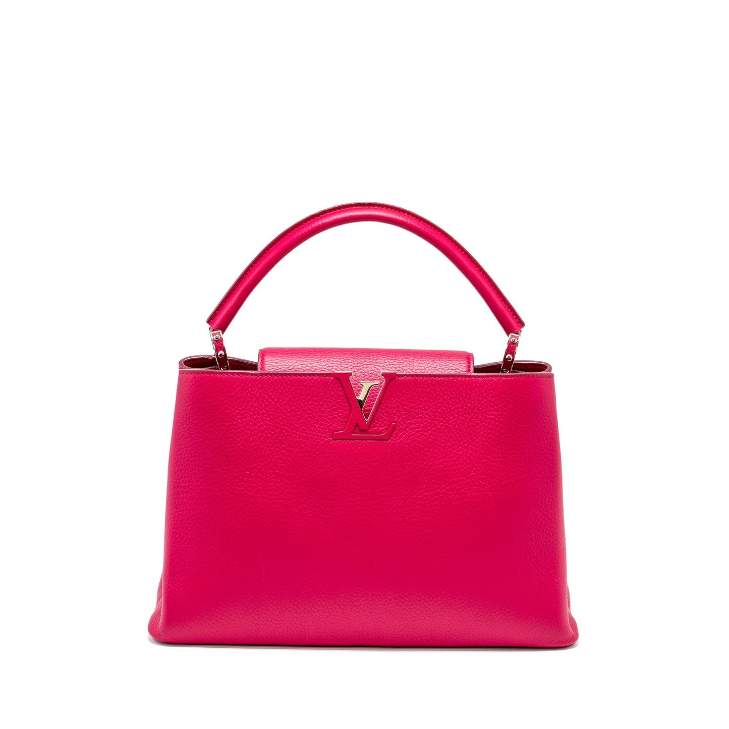 Louis Vuitton Capucines Taurillon Hot Pink
