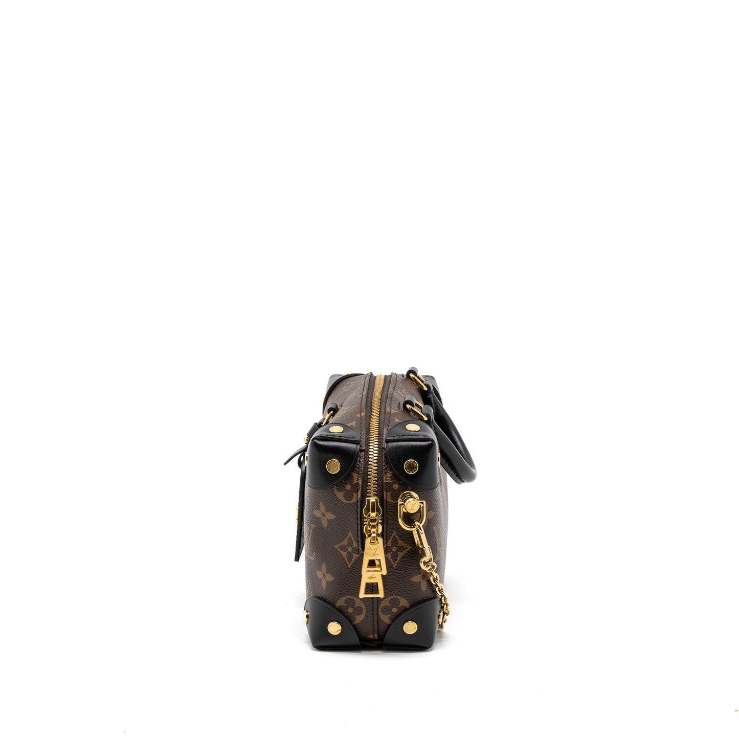 Louis Vuitton Petite Malle Souple Monogram Canvas Black (New Version)