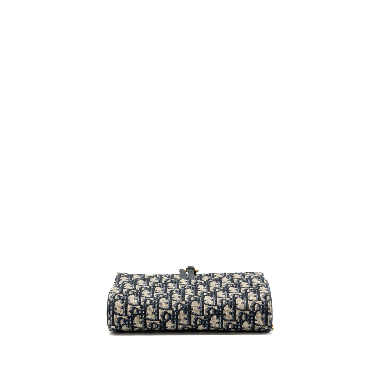Dior Saddle Pouch Blue Dior Oblique JACQUARD Canvas