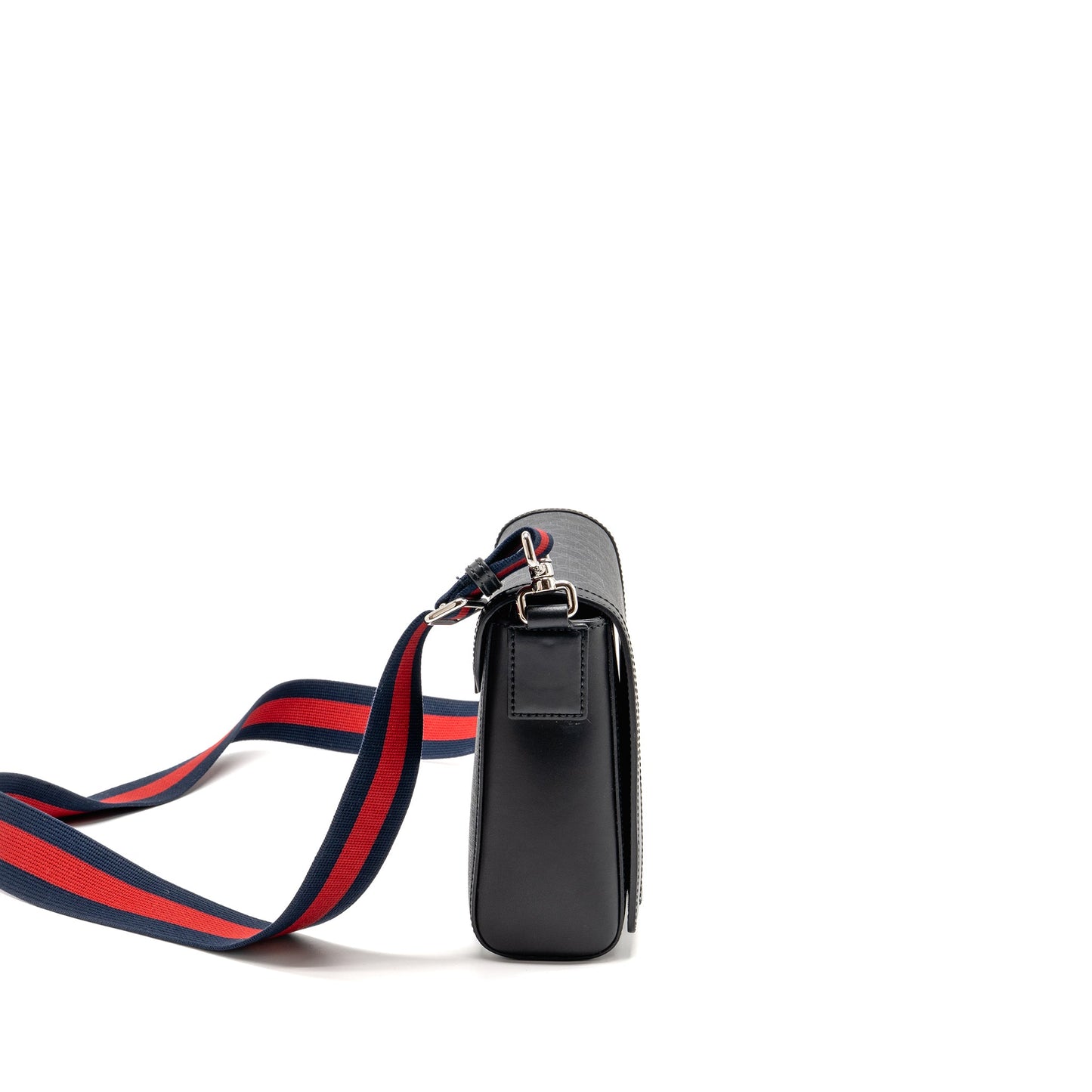 Gucci Messenger Purse Supreme Canvas Black Multicolour Strap