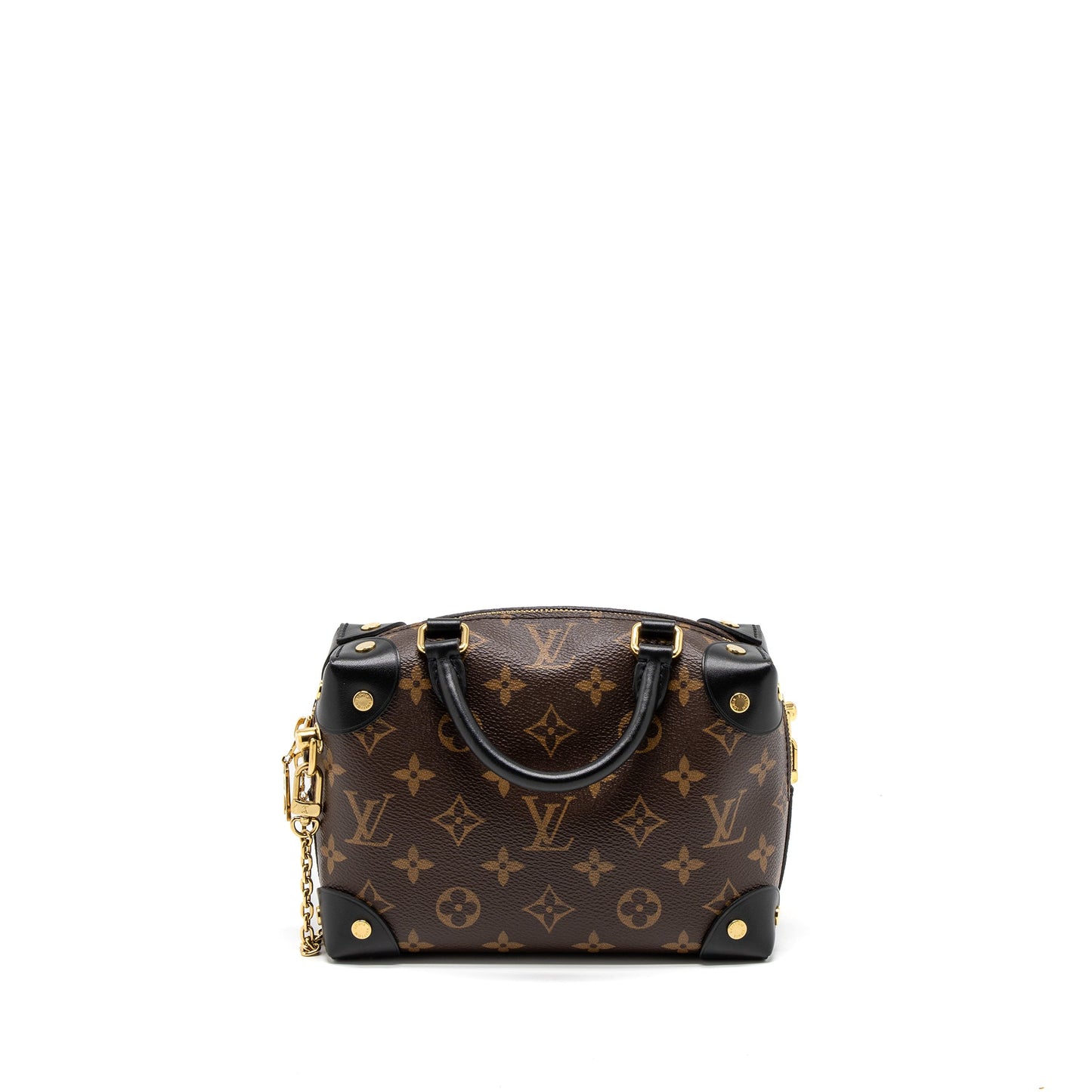 Louis Vuitton Petite Malle Souple Monogram Canvas Black (New Version)