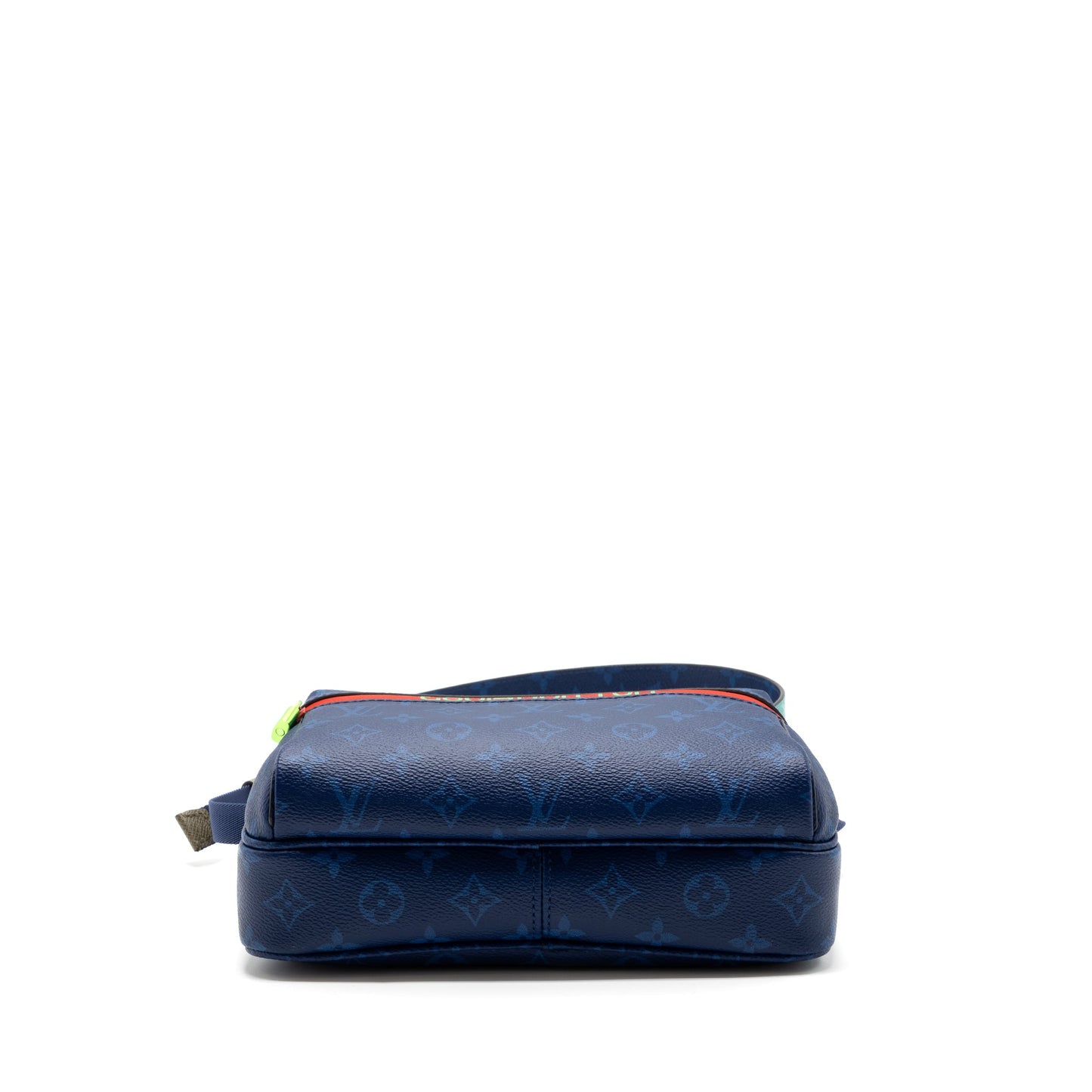 Louis Vuitton Messenger Purse Monogram Canvas Pacific Blue/ Multicolour Hardware