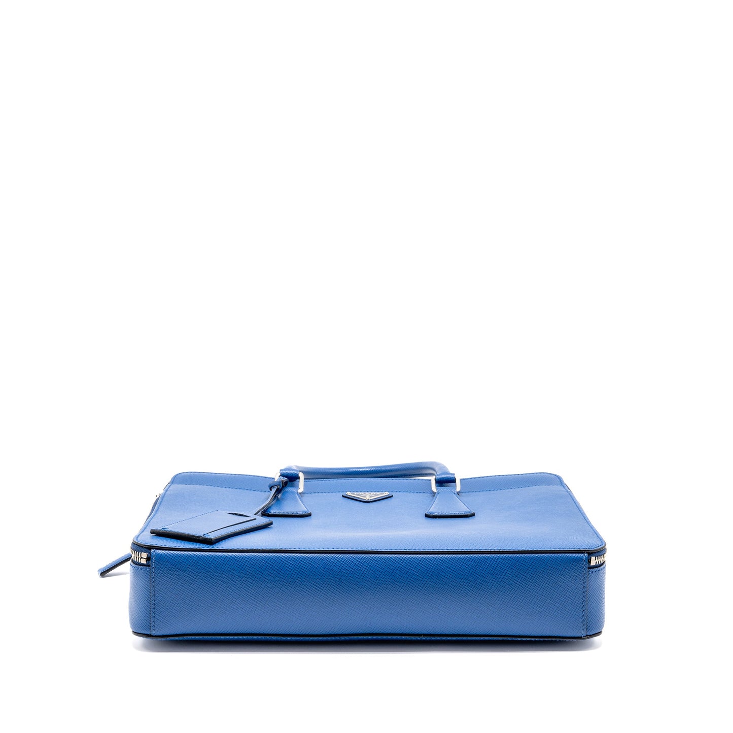 Prada Saffiano Briefcase Azzurro