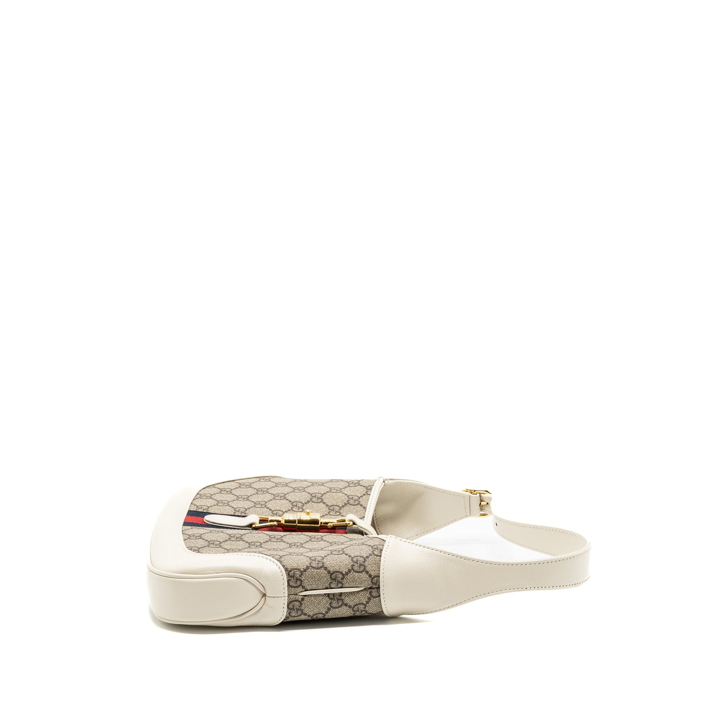 Gucci Jackie 1961 small Mini Purse calfskin white multicolour