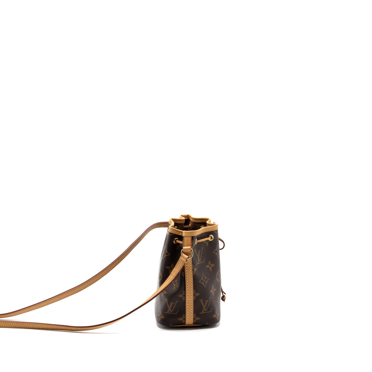 Louis Vuitton nano noe monogram canvas