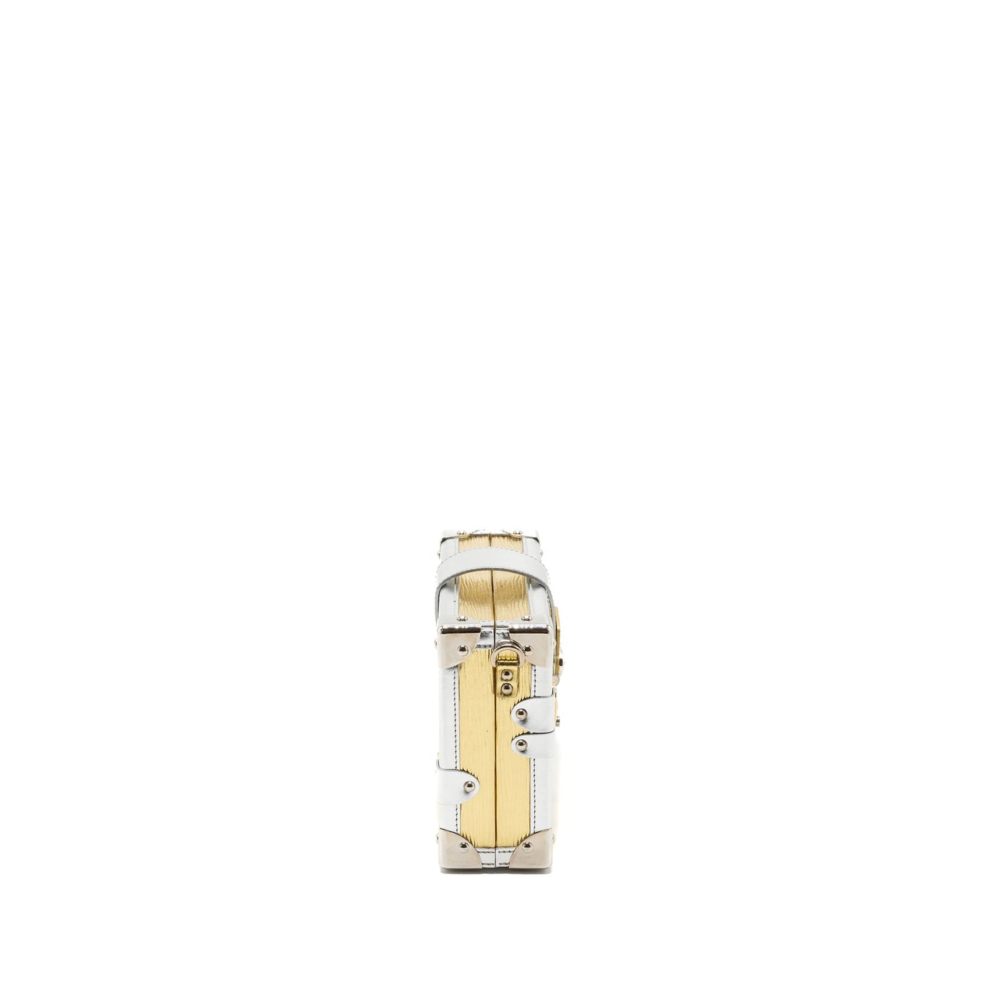 Louis Vuitton petit Malle epi gold / silver