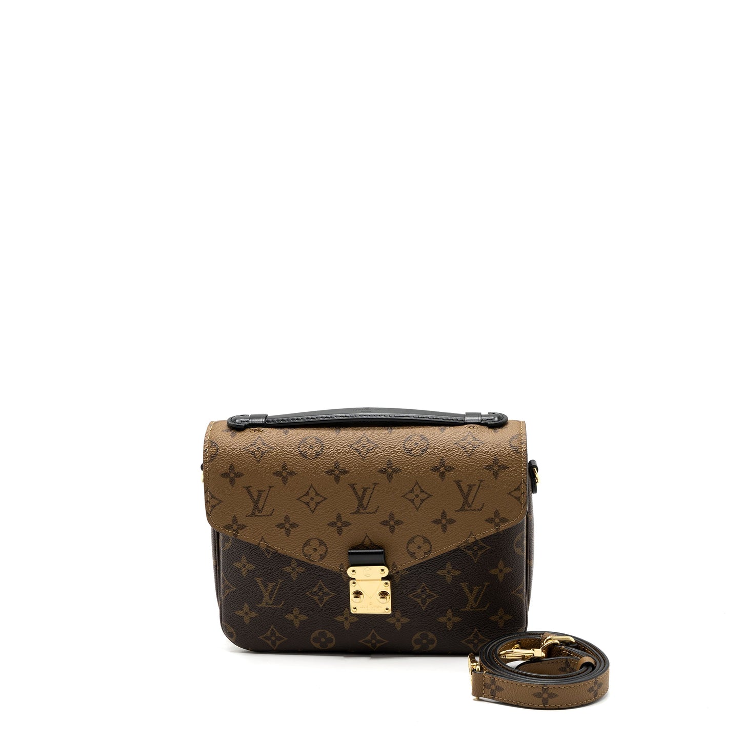 Louis Vuitton Pochette MÃ©tis Monogram Reverse Canvas