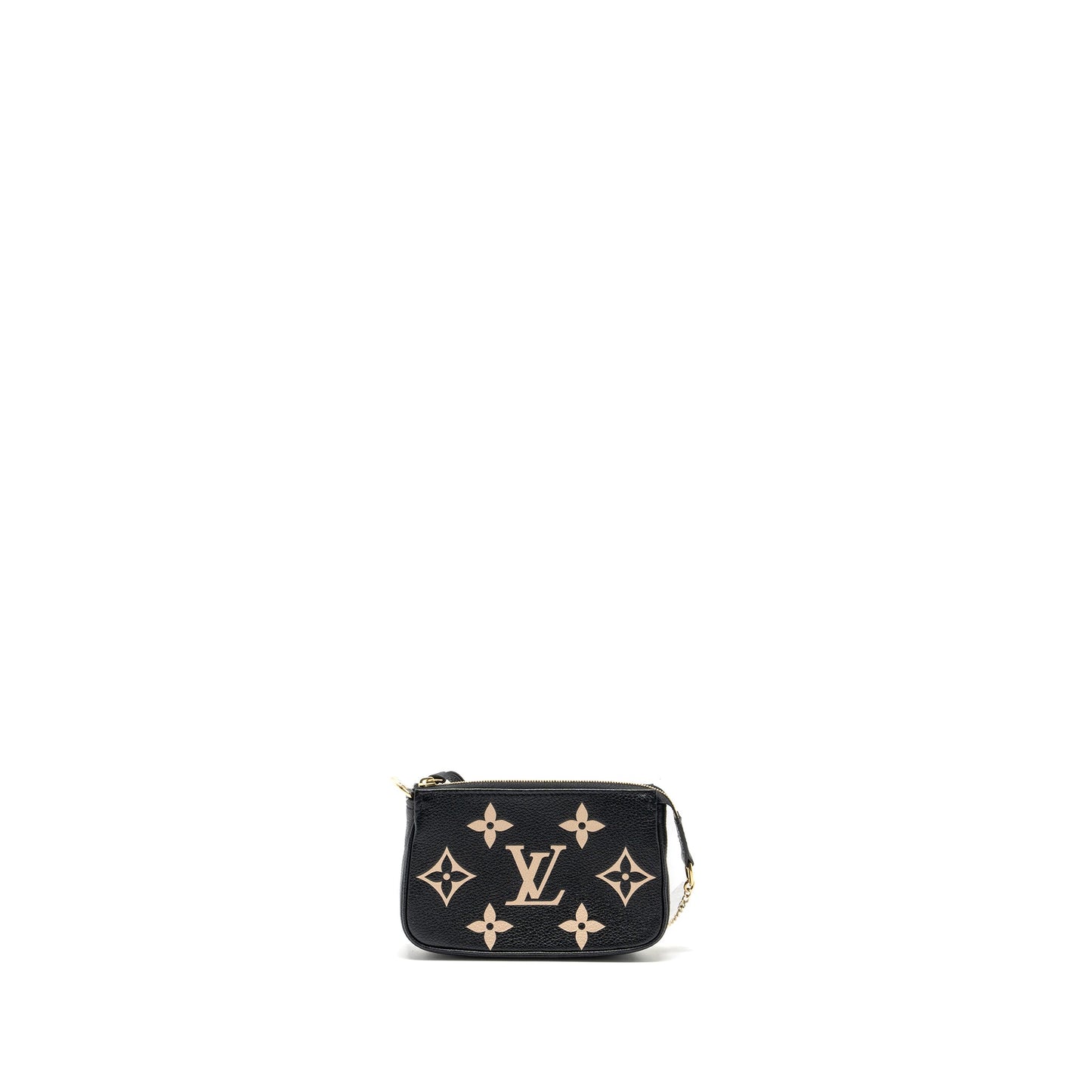 Louis Vuitton Mini Pochette Accessories Bicolour Monogram Empreinte