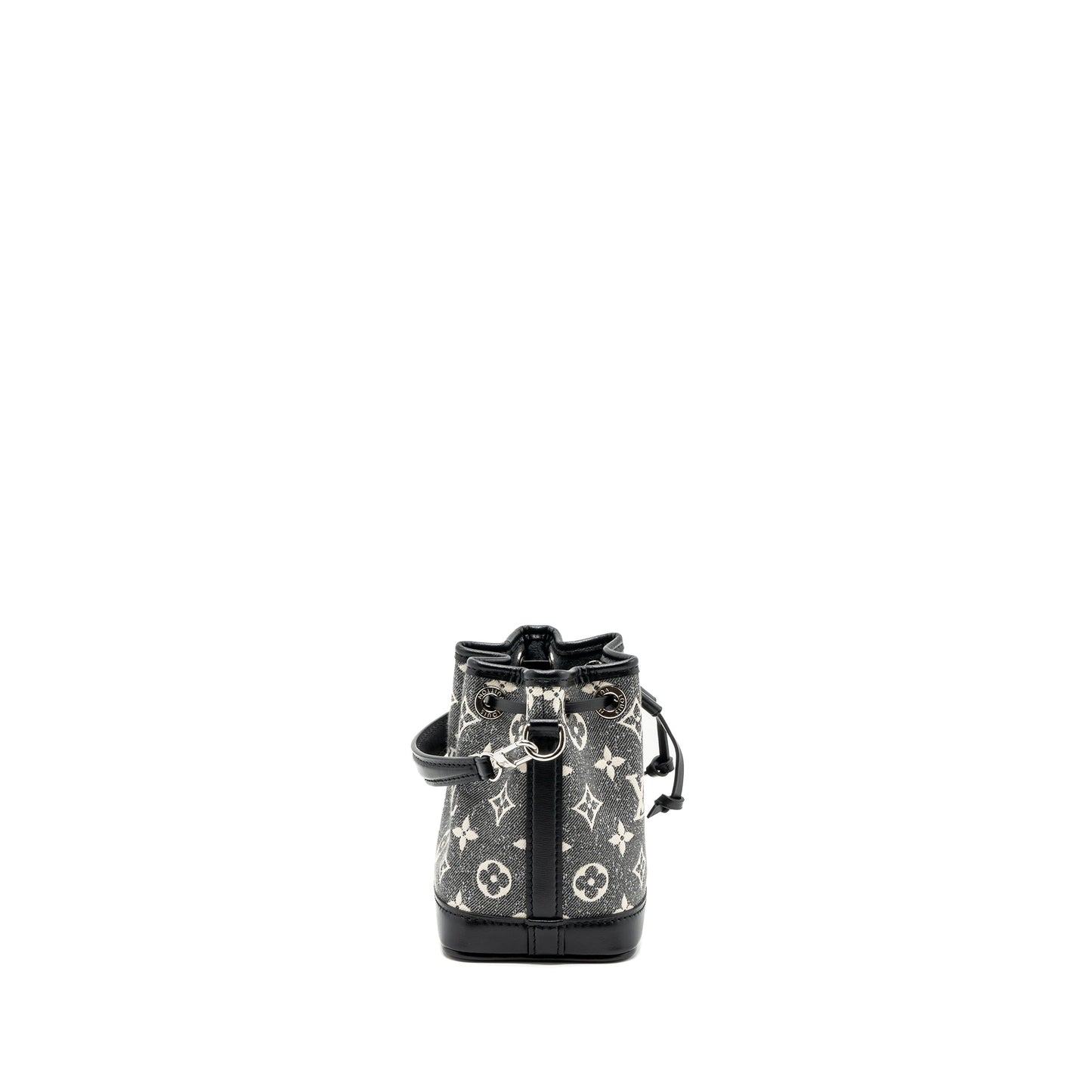 Louis Vuitton nano noe jacquard denim black multicolour (New Version)