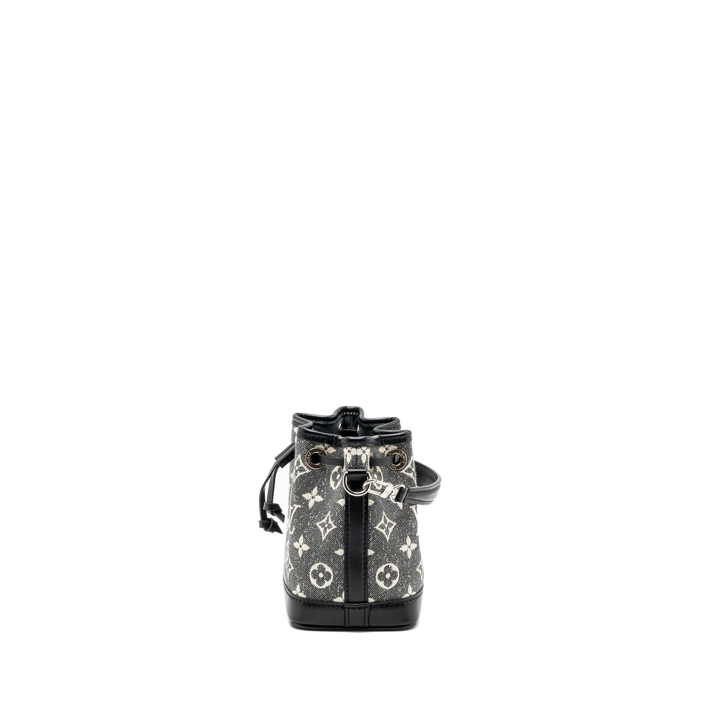Louis Vuitton nano noe jacquard denim black multicolour (New Version)