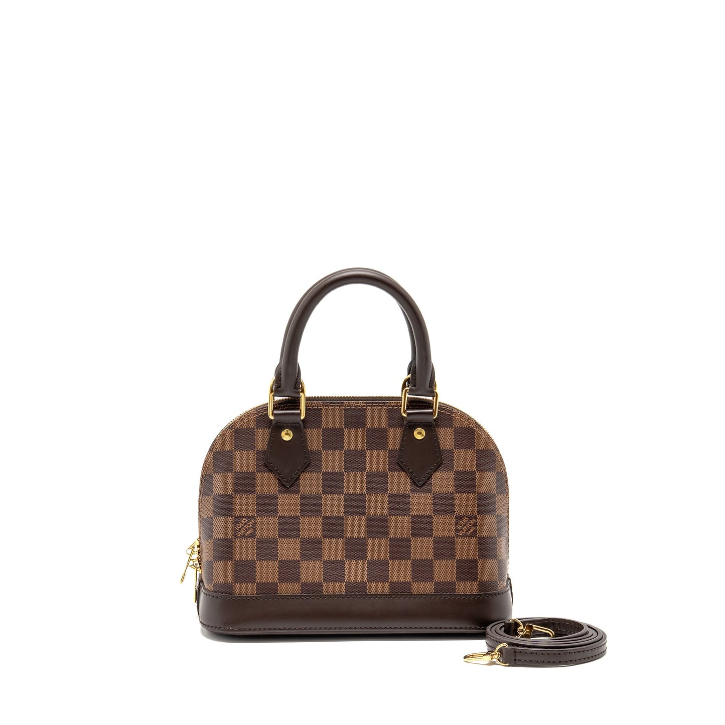 Louis Vuitton Alma Damier Ebene Canvas