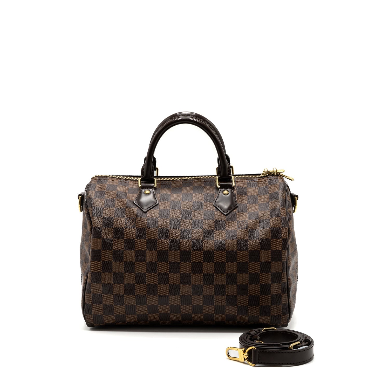 Louis Vuitton Speedy Bandouliere 30 Damier Ebene