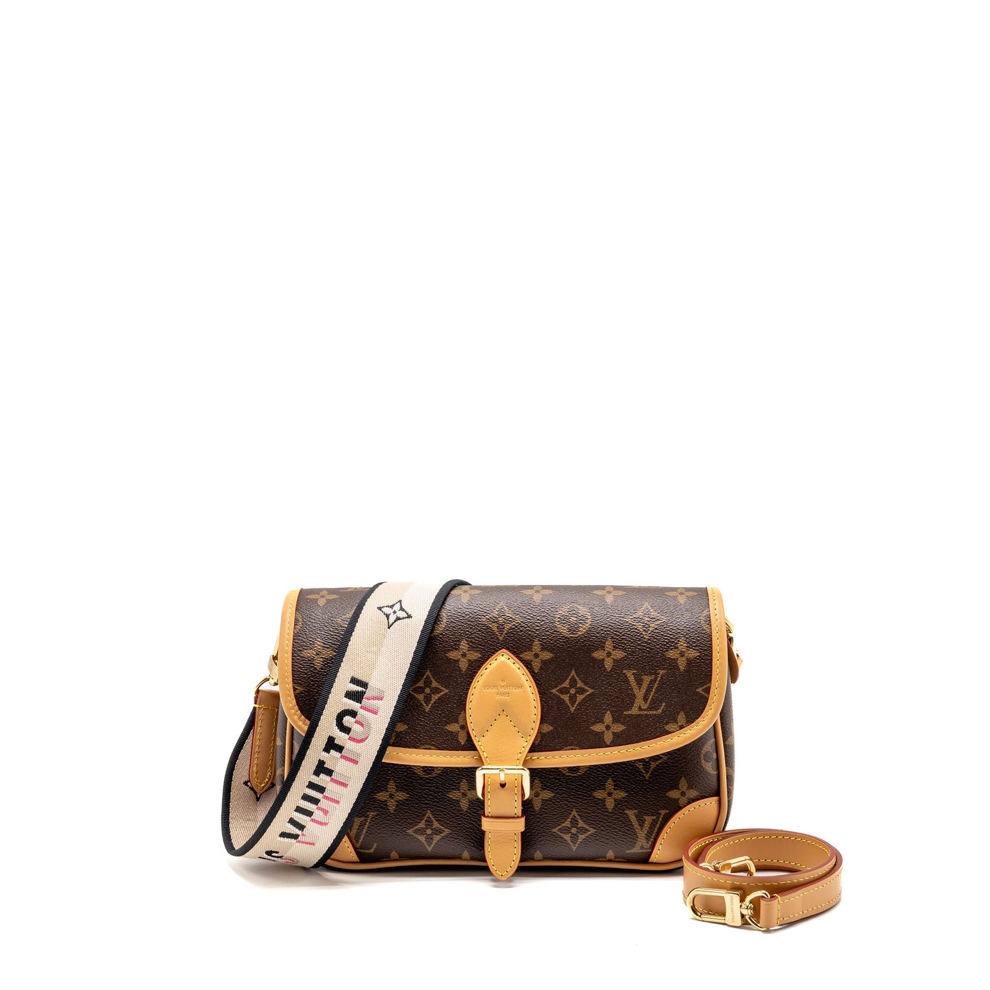 Louis Vuitton Diane Purse Monogram Canvas