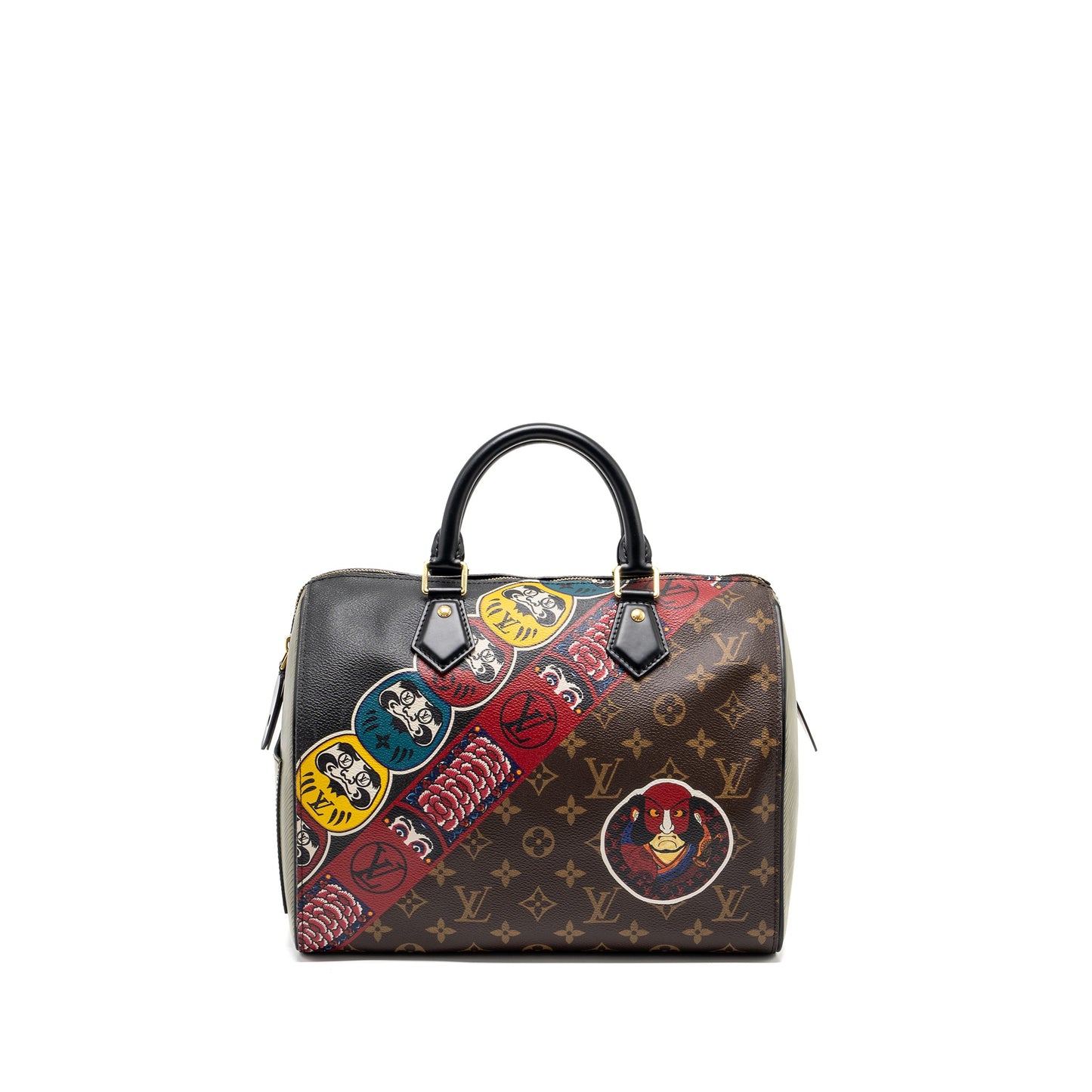 Louis Vuitton Kabuki Limited Edition Speedy 30 Monogram Canvas/ Multicolour