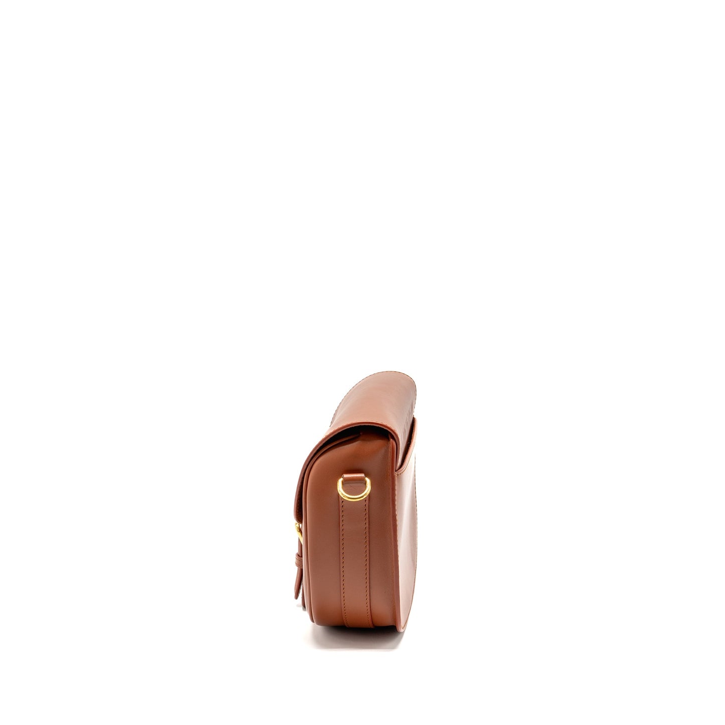 Dior Medium Dior Bobby Purse Calfskin Dark Tan