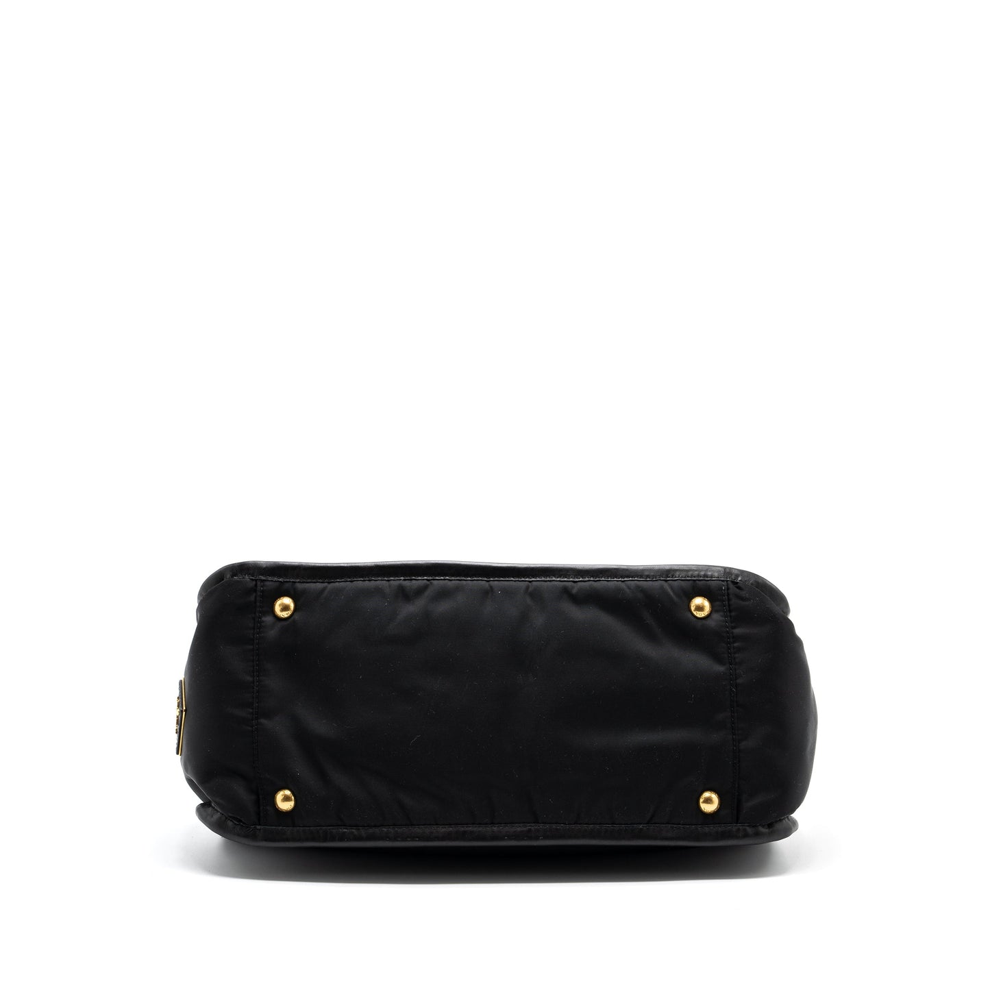 Prada tote Purse nylon / leather black