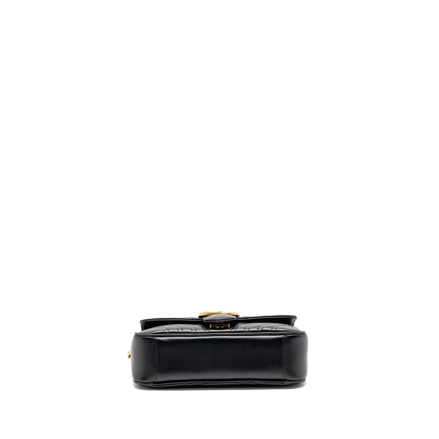 Gucci Small Marmont Mini Purse Calfskin Black