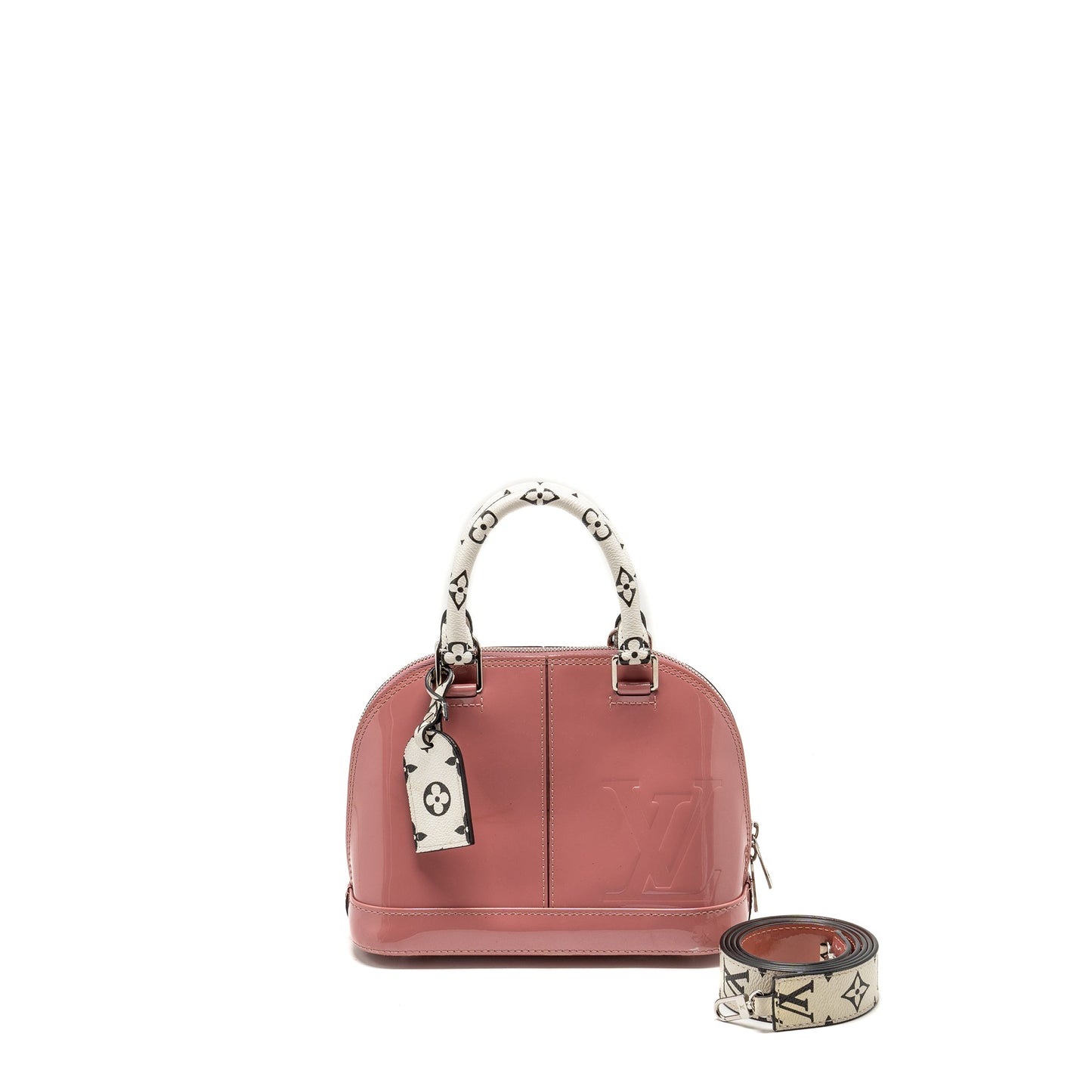 Louis Vuitton Alma Vernis Patent Rose Blush